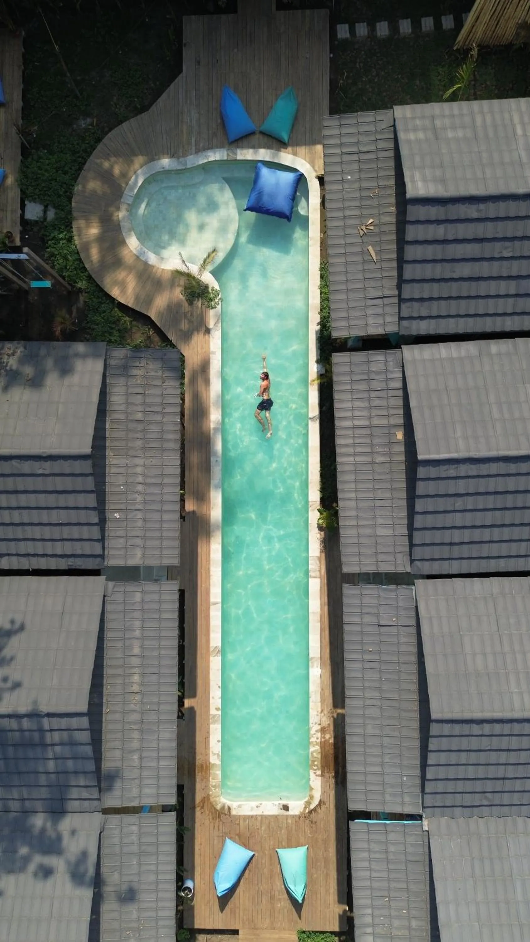 Swimming pool in Casa Kapuas