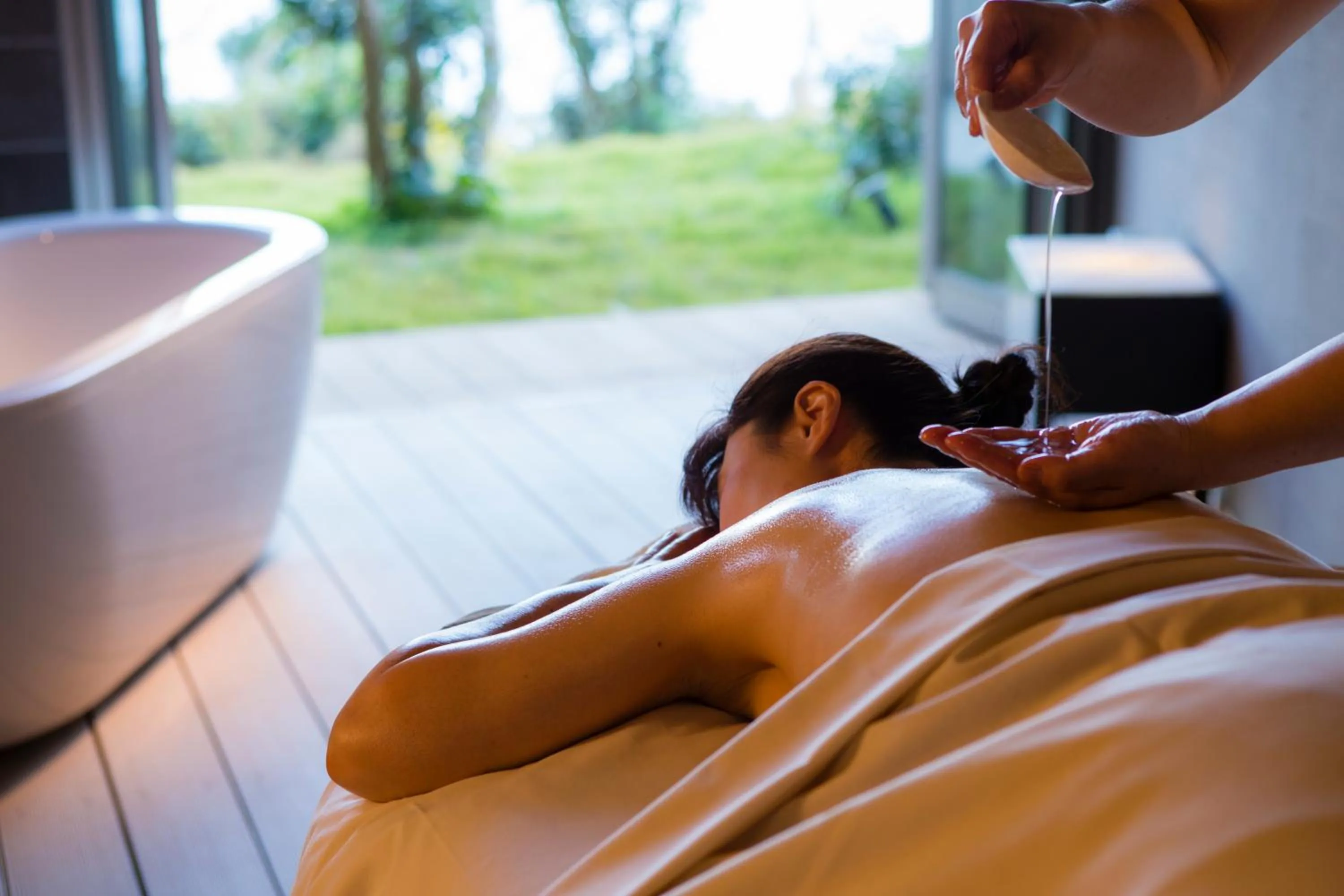 Spa and wellness centre/facilities in Oyado The Earth