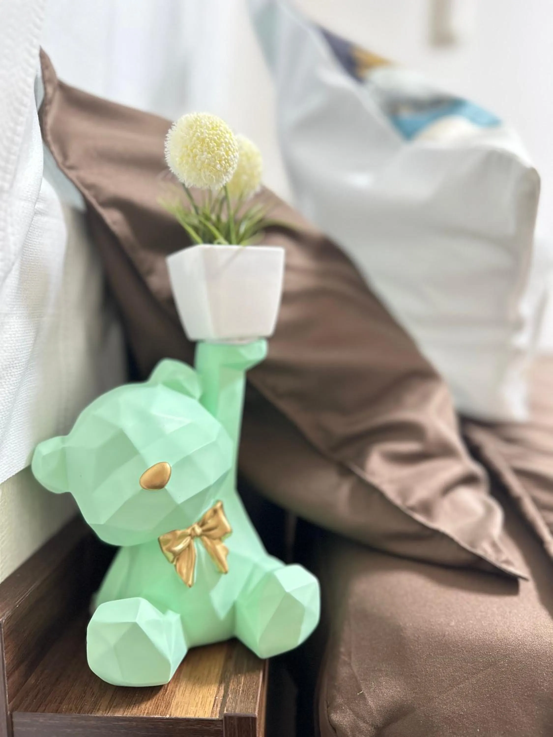 Bed in nestay apartment tokyo waseda