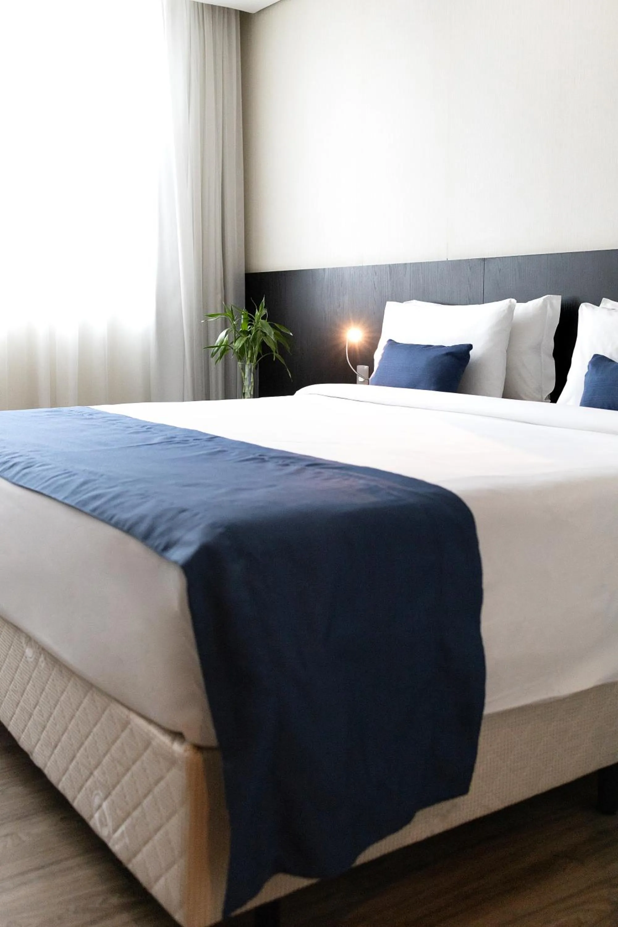 Bedroom, Bed in Cassino Tower Savassi - Próximo a FIEMG