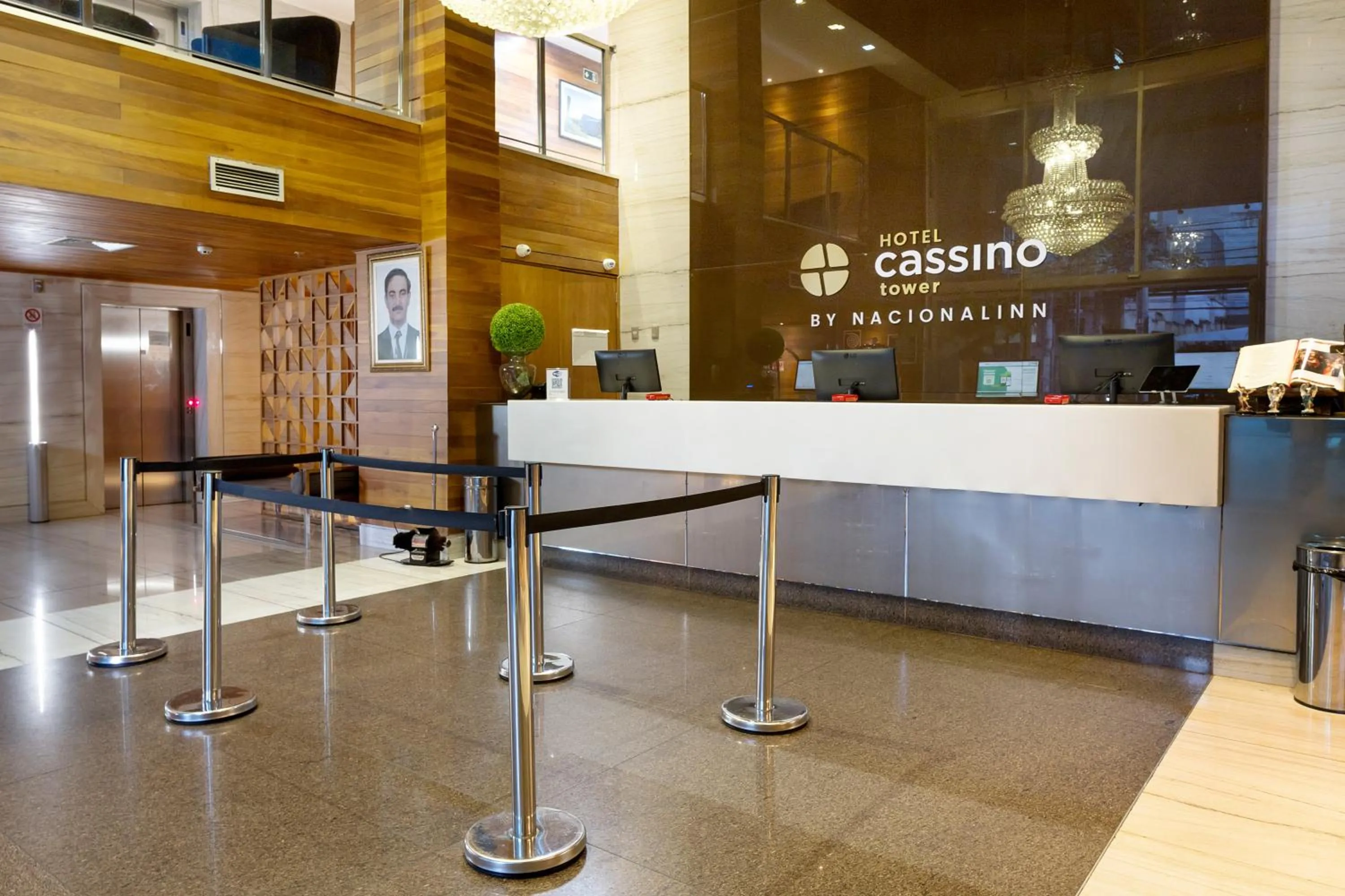 Lobby or reception in Cassino Tower Savassi - Próximo a FIEMG