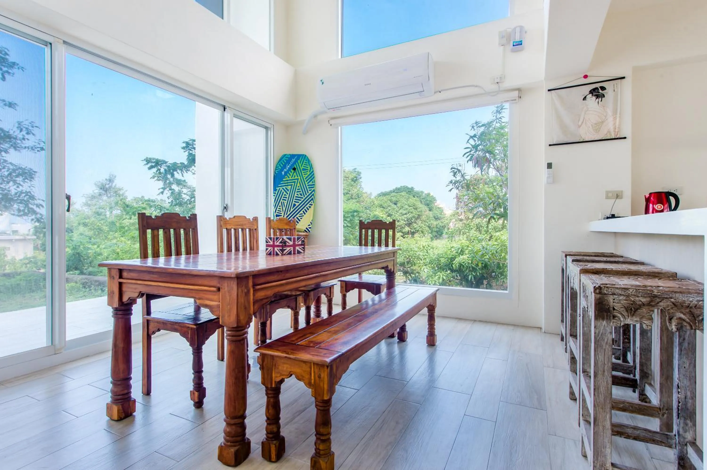 Dining area in White House