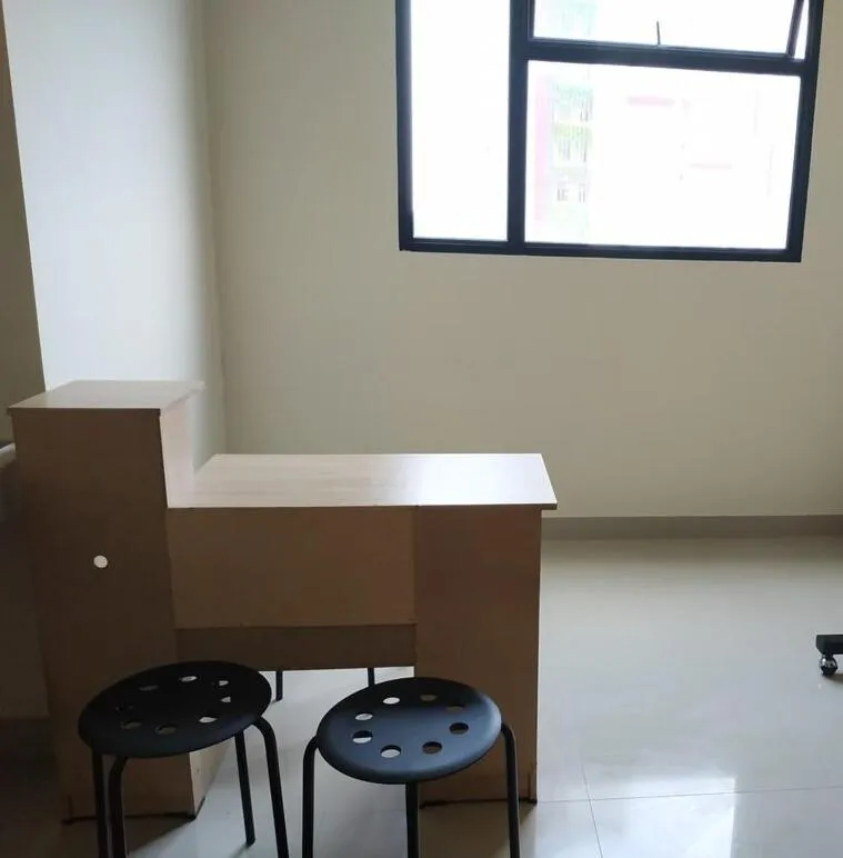 Lobby or reception in OYO Life 92745 The Margo Monthly Stay