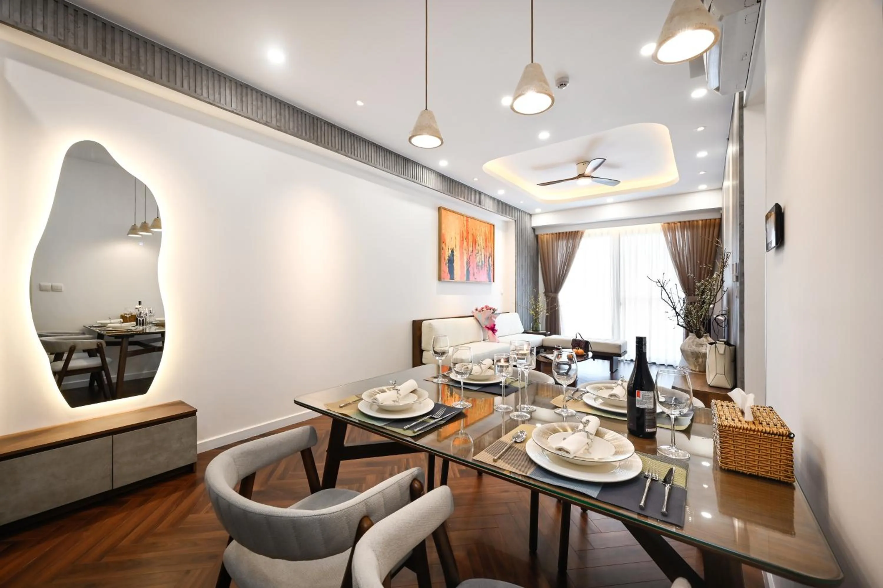 Seating area in Royal State - The Ascentia Phu My Hung