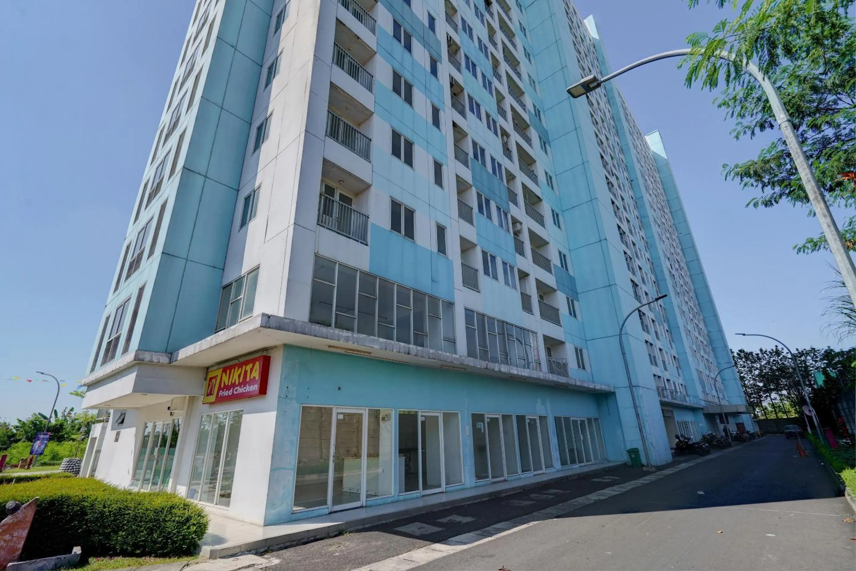 Facade/entrance in OYO Life 92889 Apartement Grand Sentraland Karawang By A.t Room