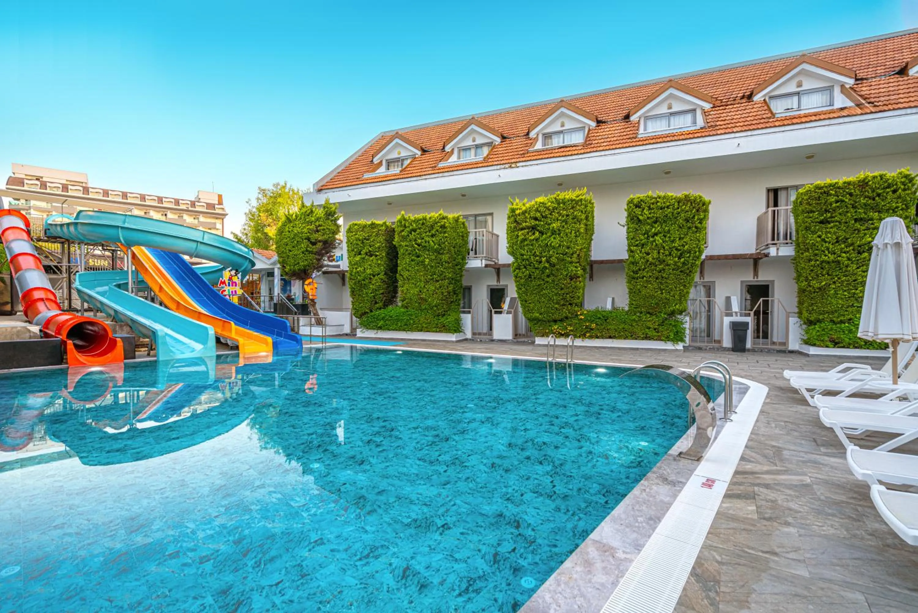 Aqua park in Side Story Resort & Spa