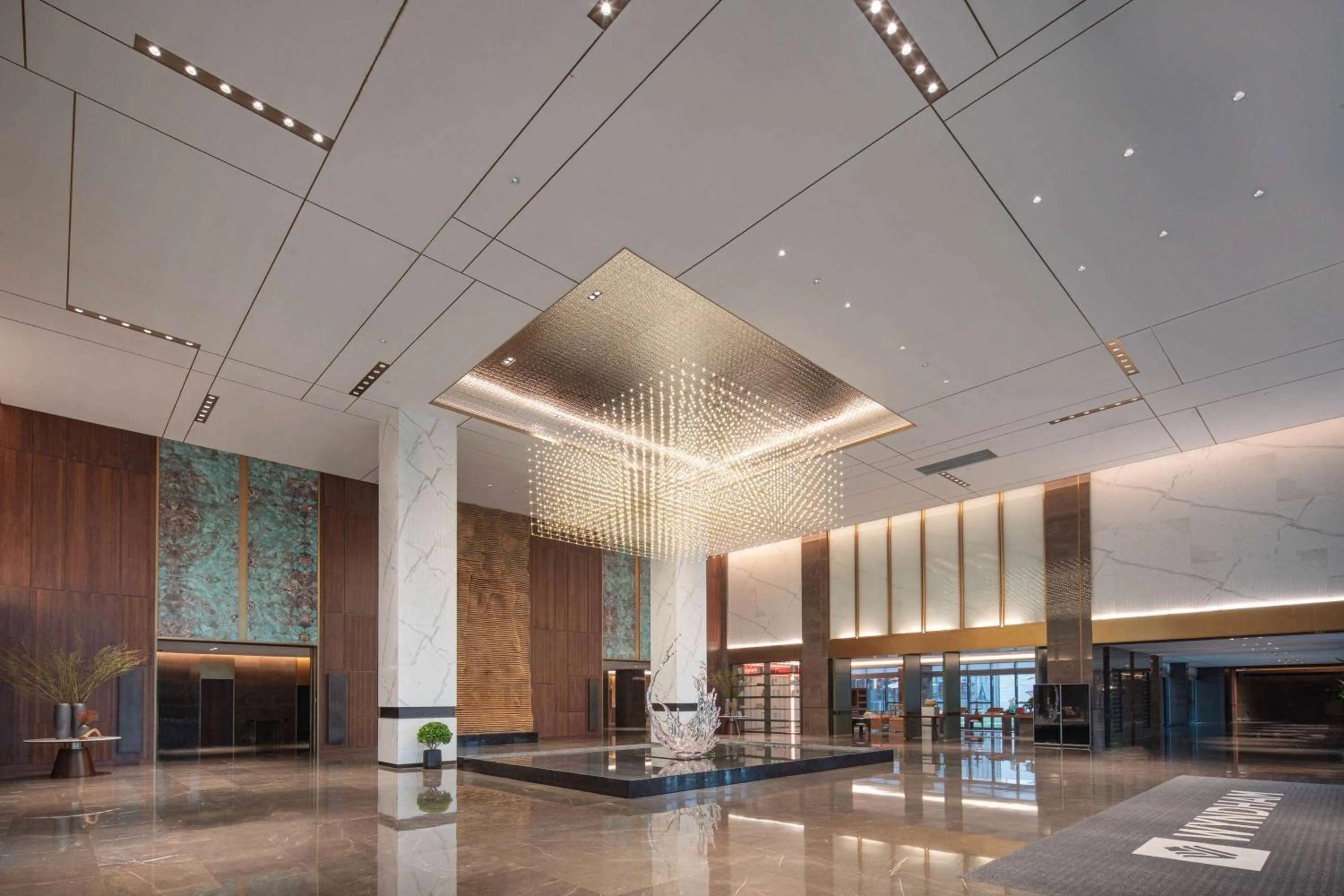 Lobby or reception in Ramada by Wyndham Taizhou West