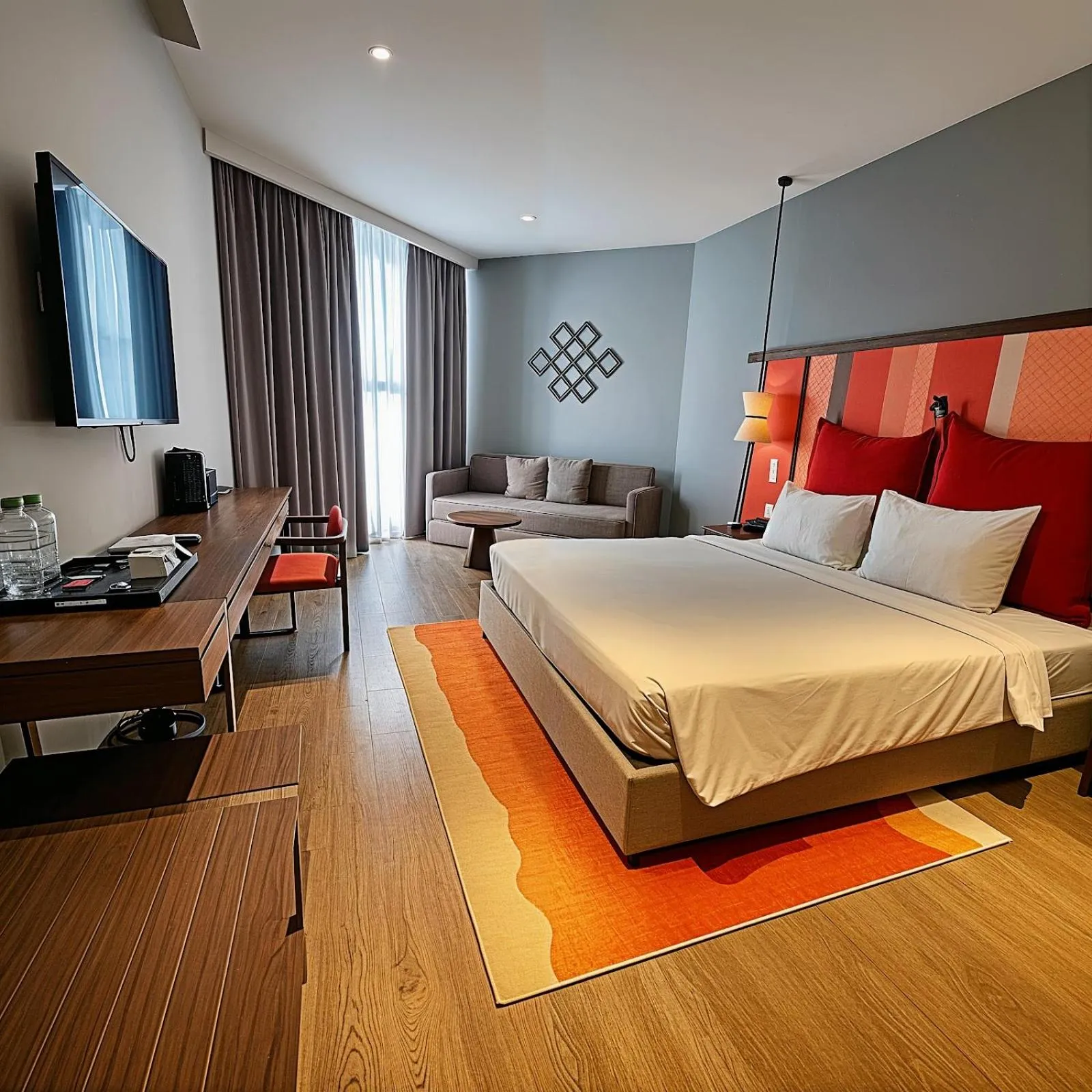 TV and multimedia, Bed in Apec Luxe Escape Sunset Resort