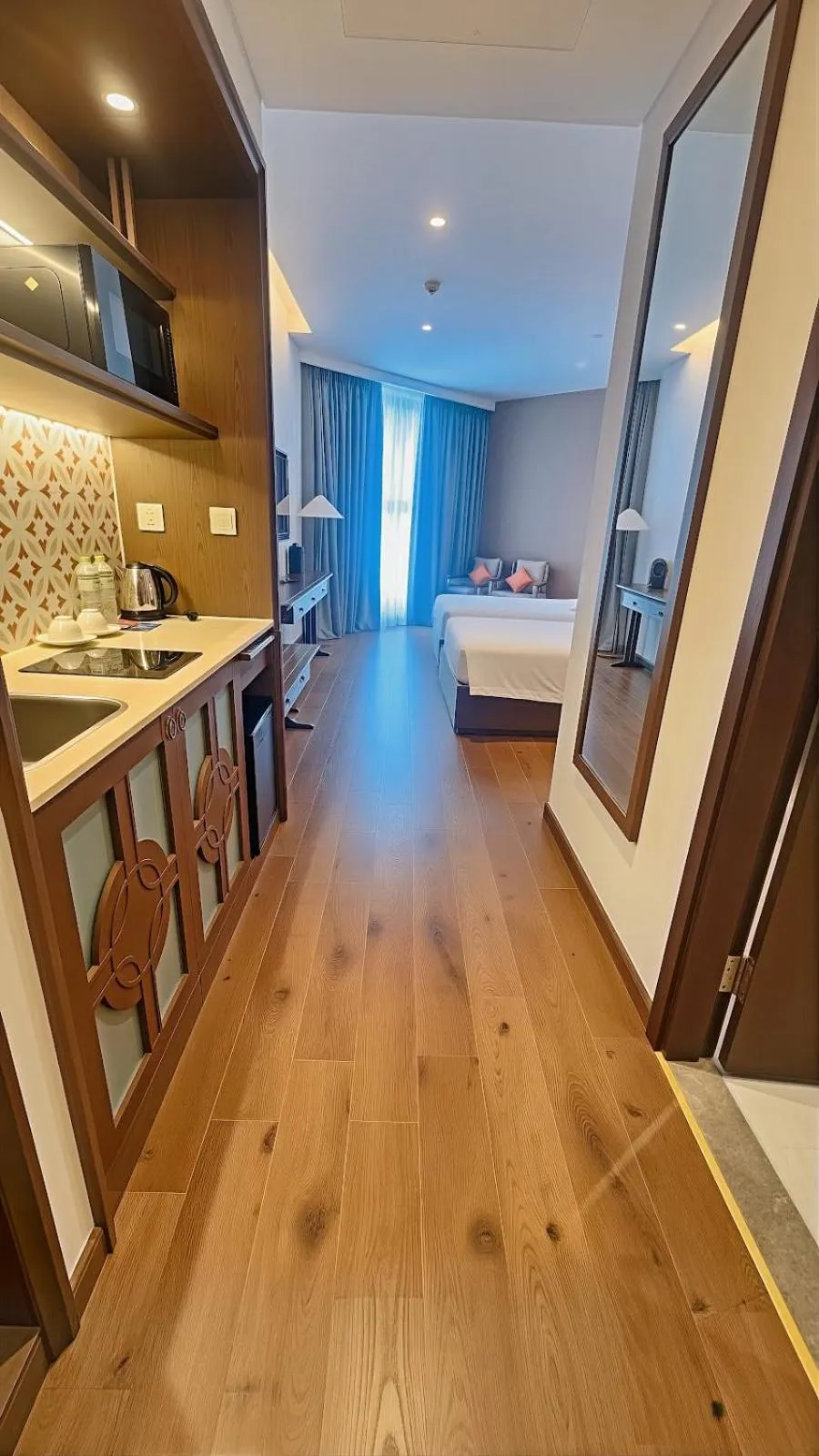 TV and multimedia, Bed in Apec Luxe Escape Sunset Resort