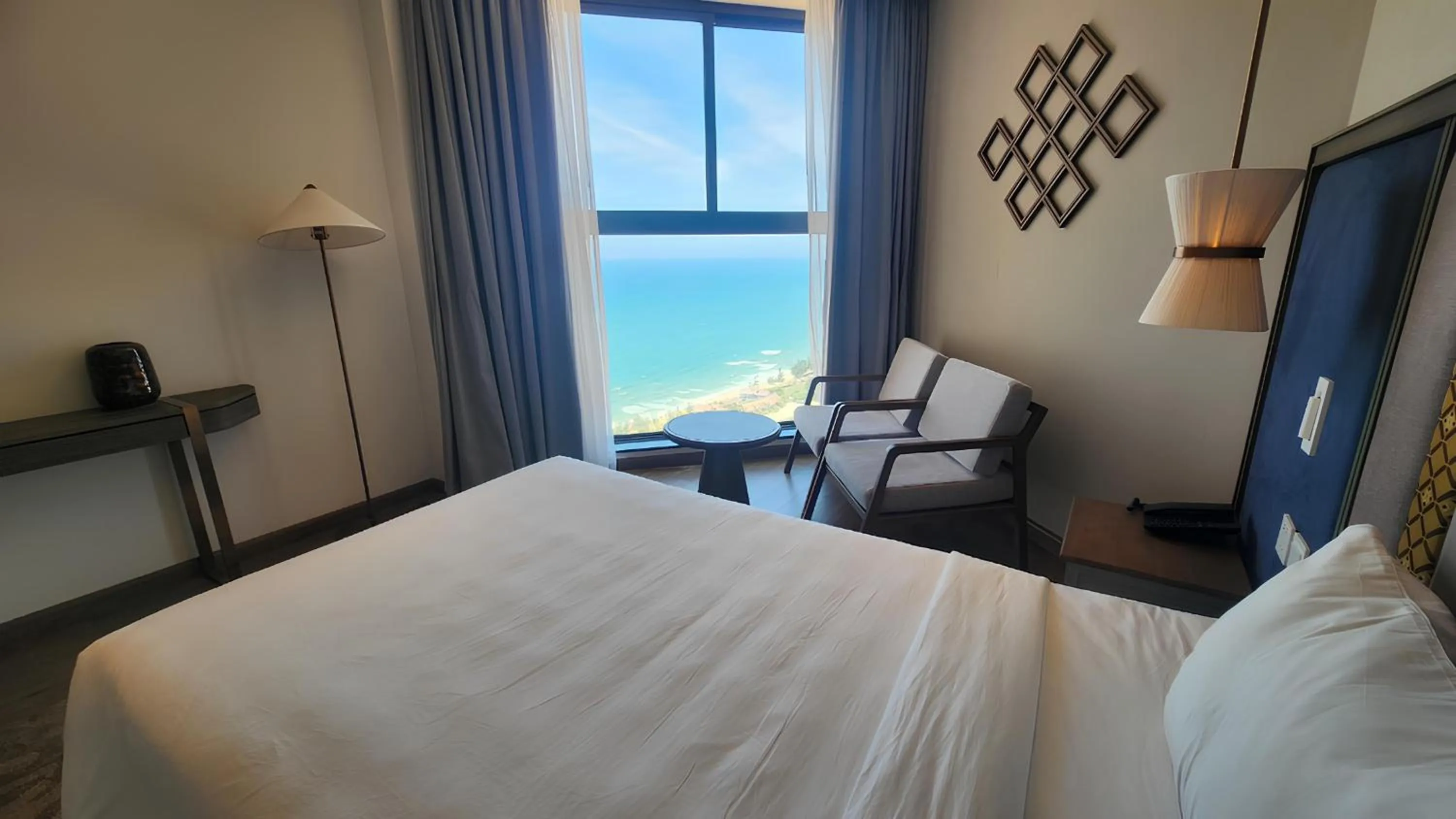 Natural landscape, Bed in Apec Luxe Escape Sunset Resort