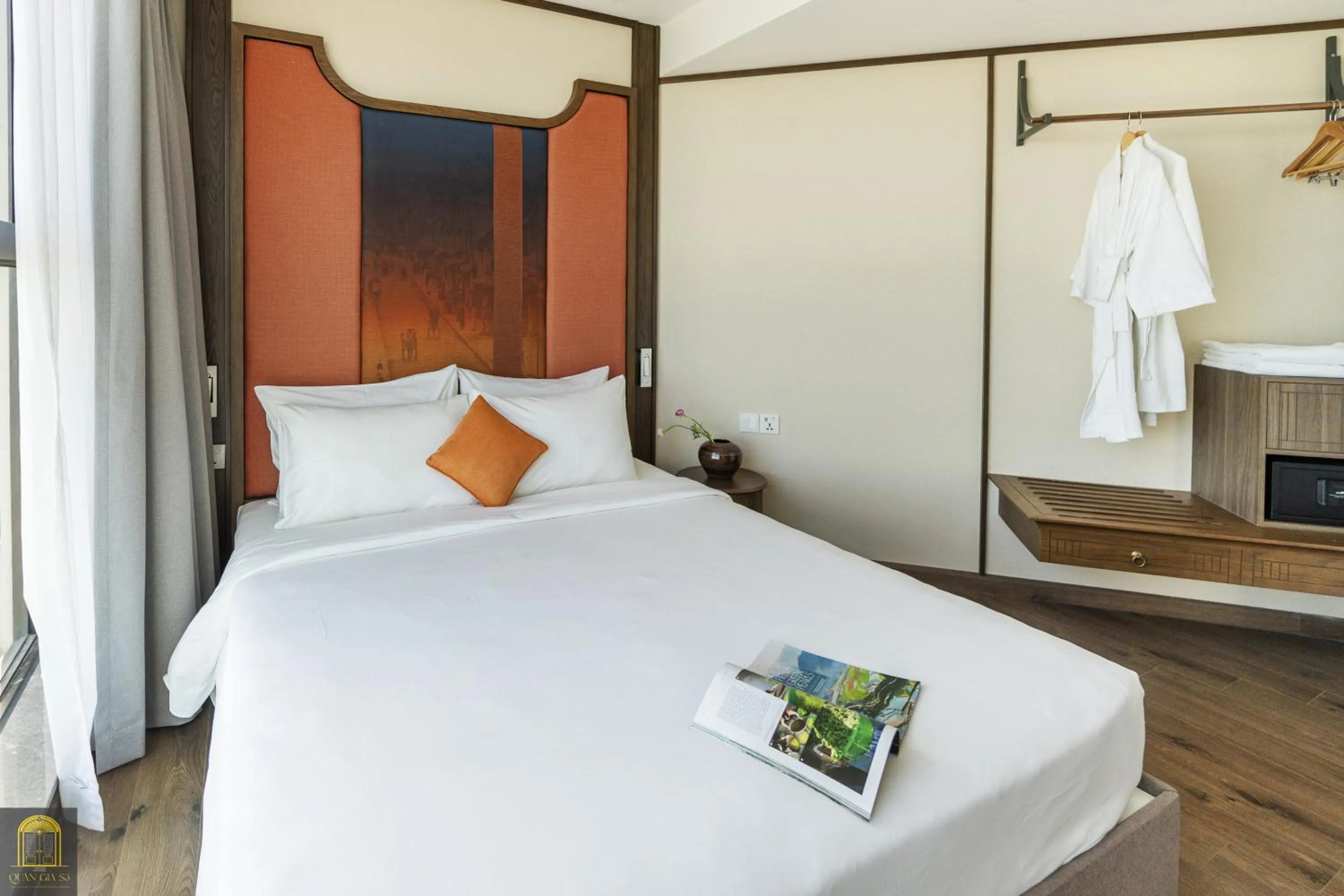 Bed in Apec Luxe Escape Sunset Resort