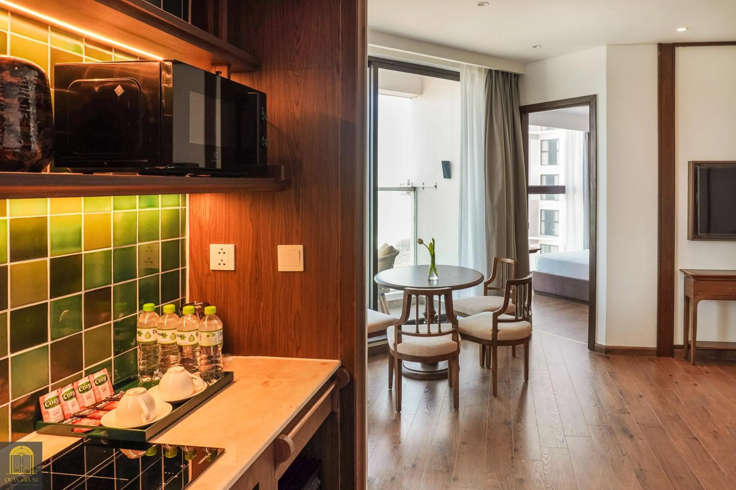 Bed in Apec Luxe Escape Sunset Resort