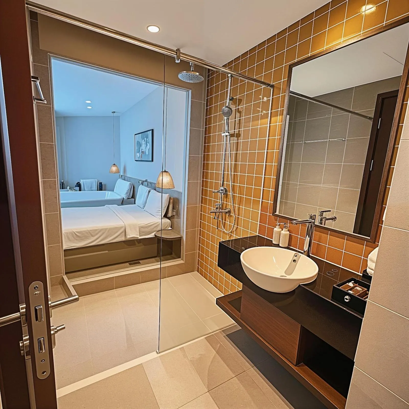 Photo of the whole room, Bed in Apec Luxe Escape Sunset Resort