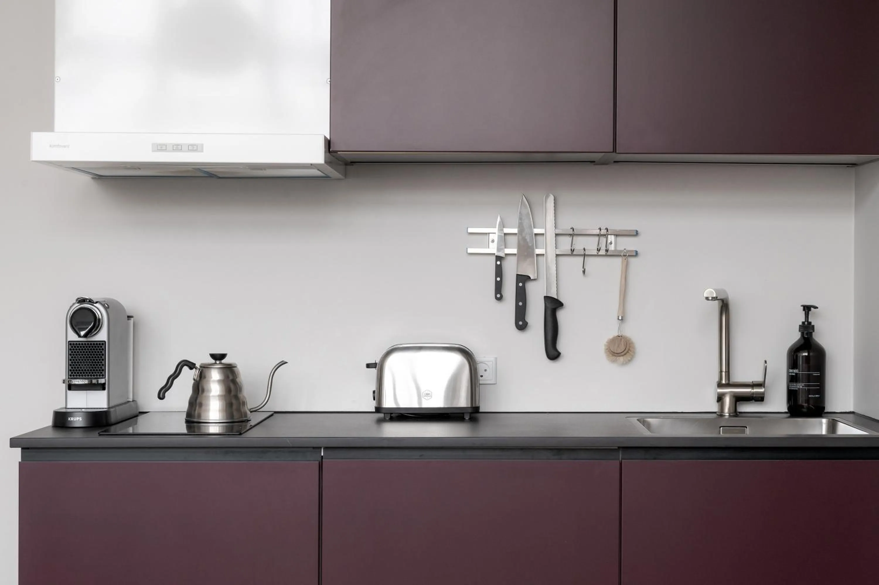 kitchen in Beach Trail apartments by Daniel&Jacob's