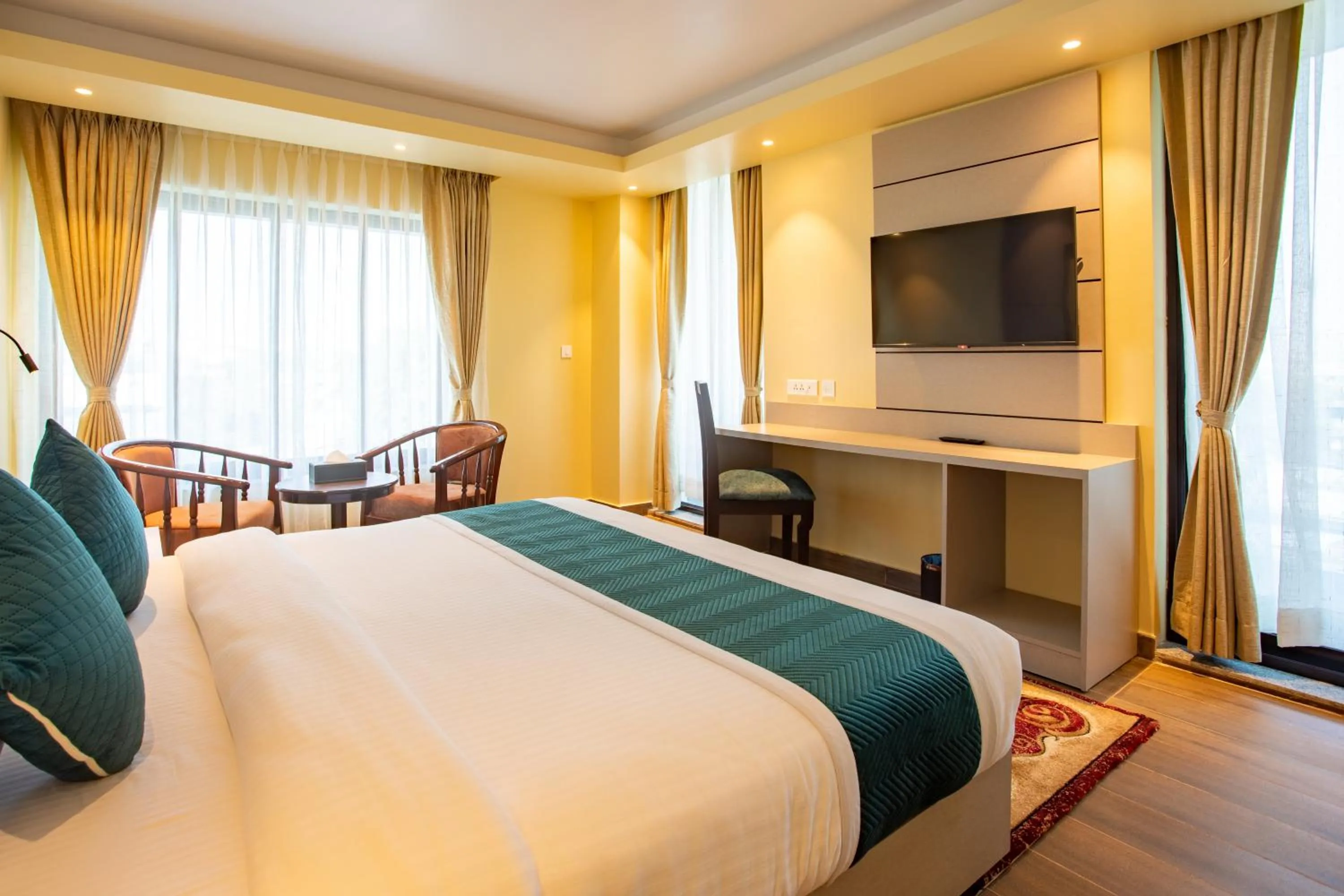 Bed in Bhairahawa Garden Resort