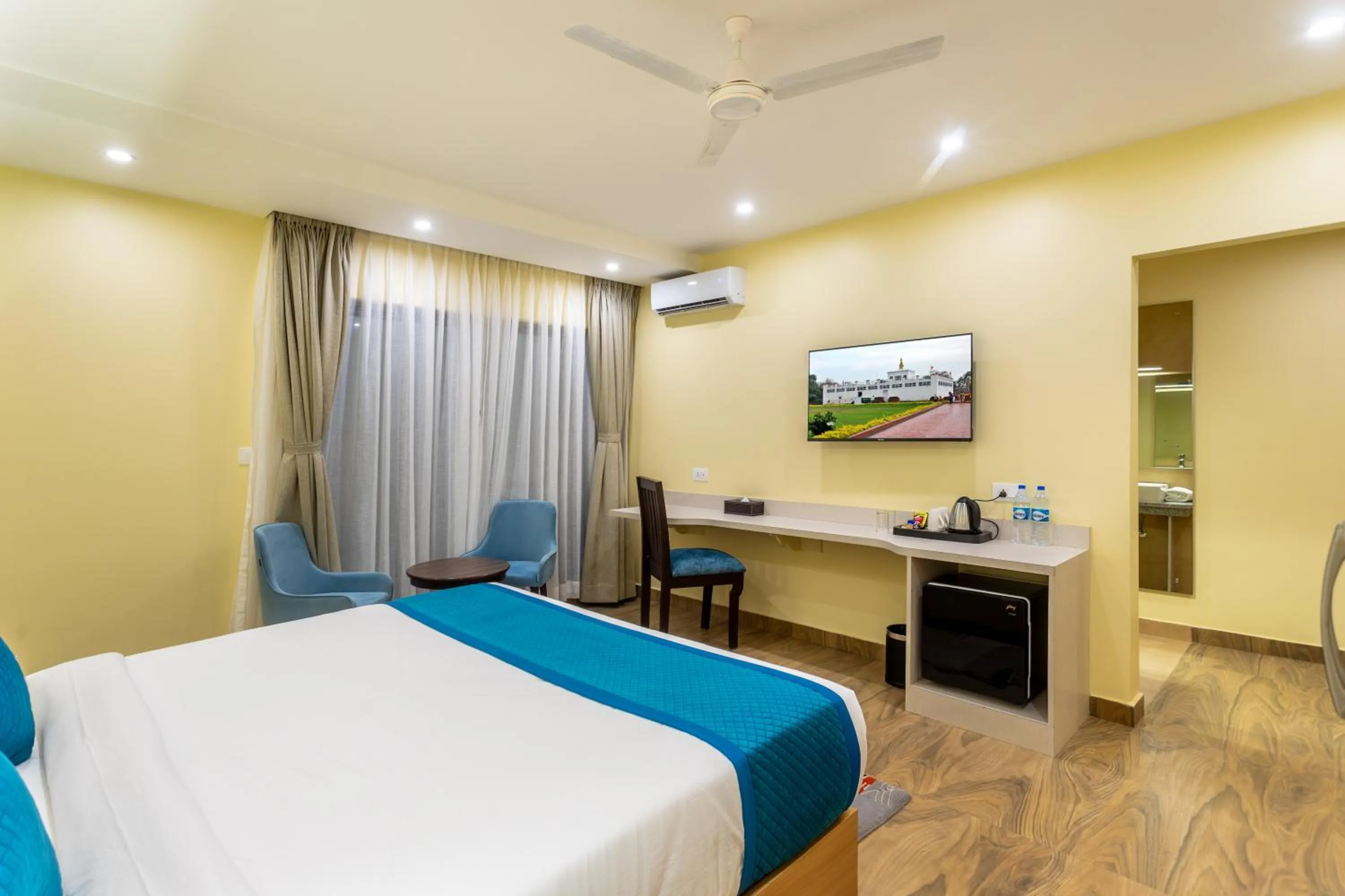 Bed in Bhairahawa Garden Resort