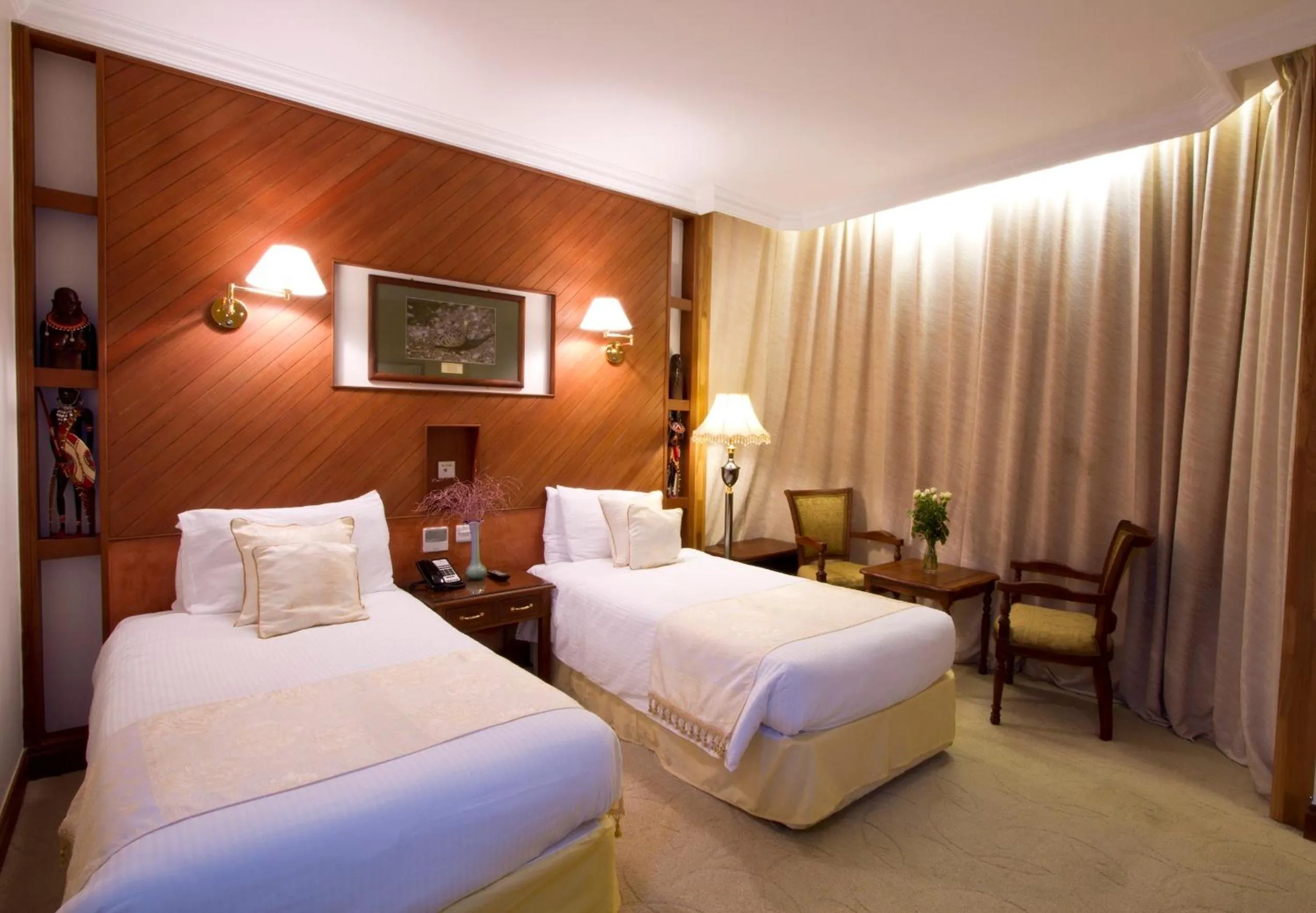 Bed in Palace Hotel Arusha