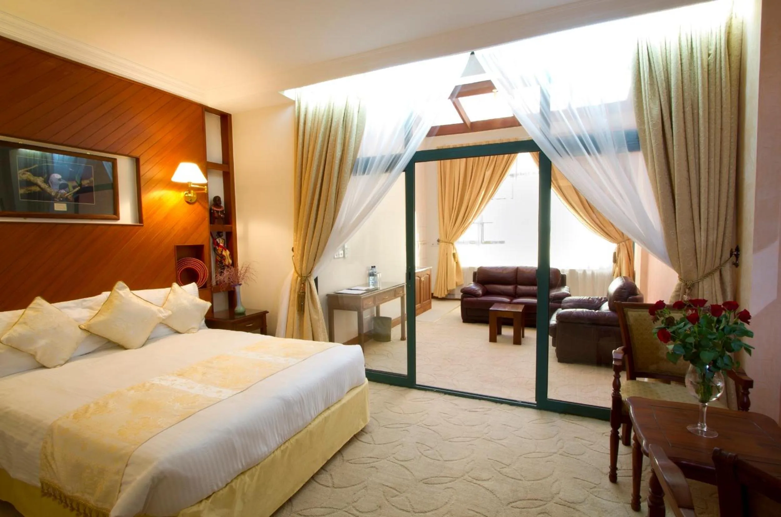 Bed in Palace Hotel Arusha