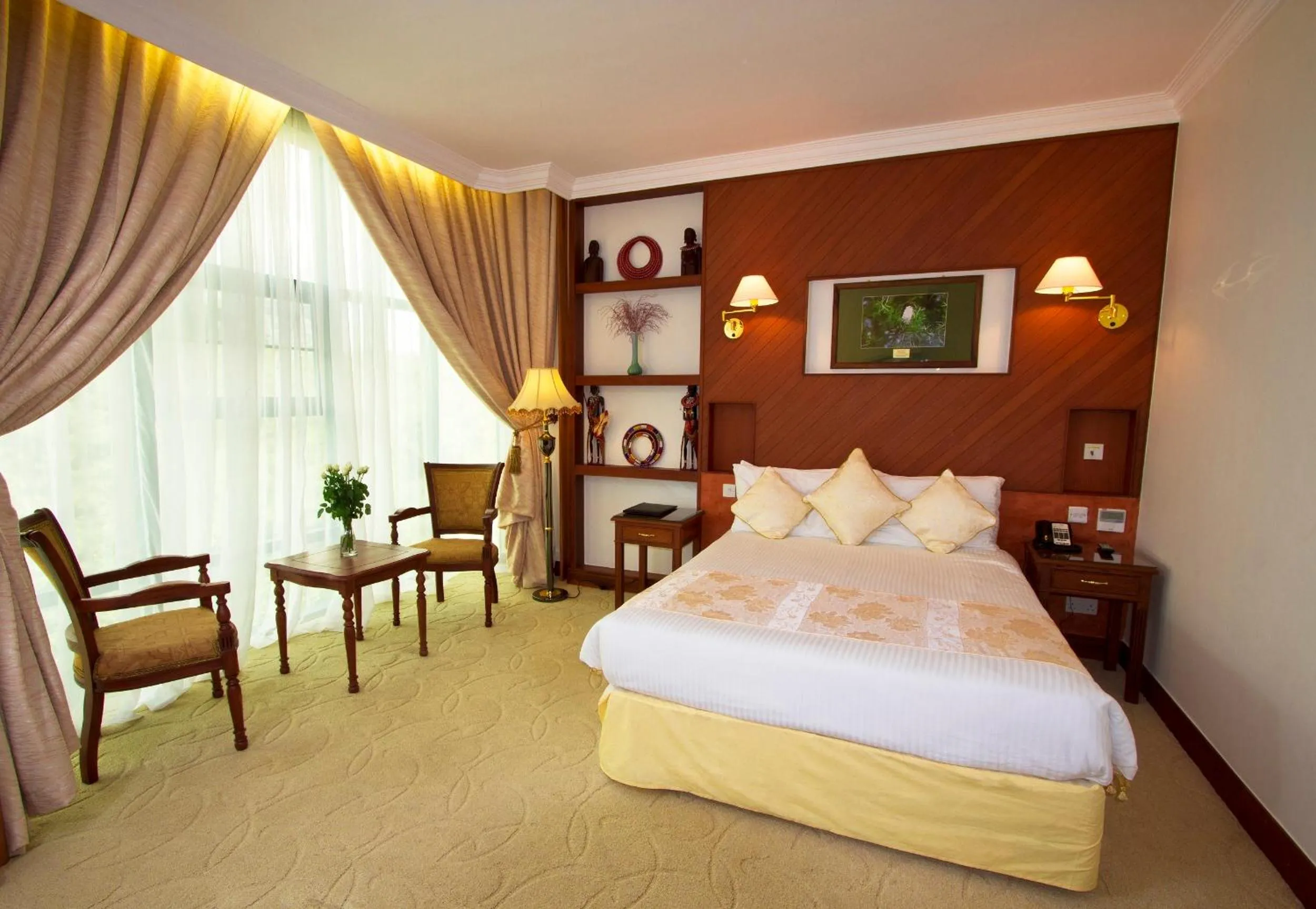 Bed in Palace Hotel Arusha