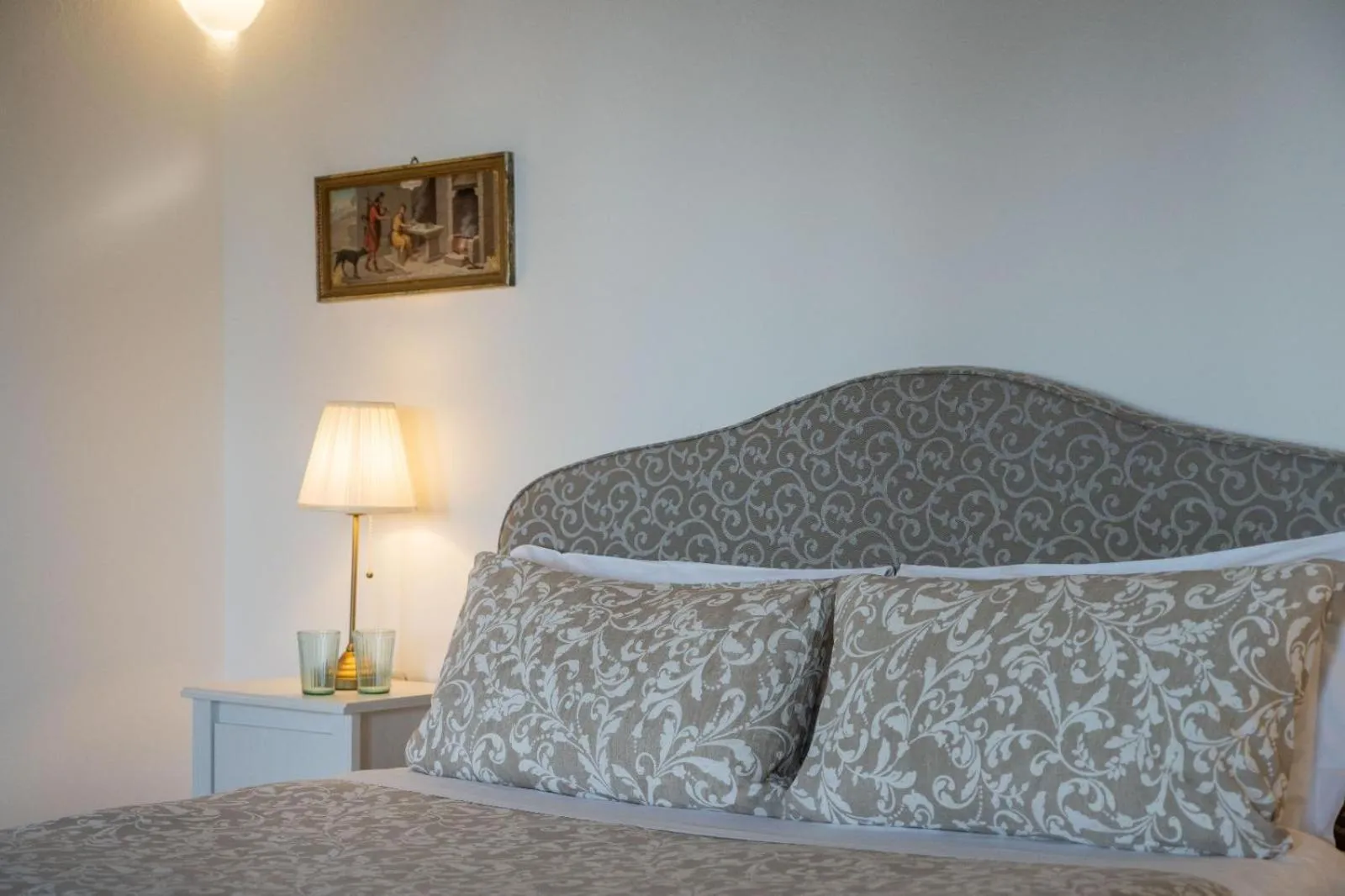 Bed in Castello del Duca