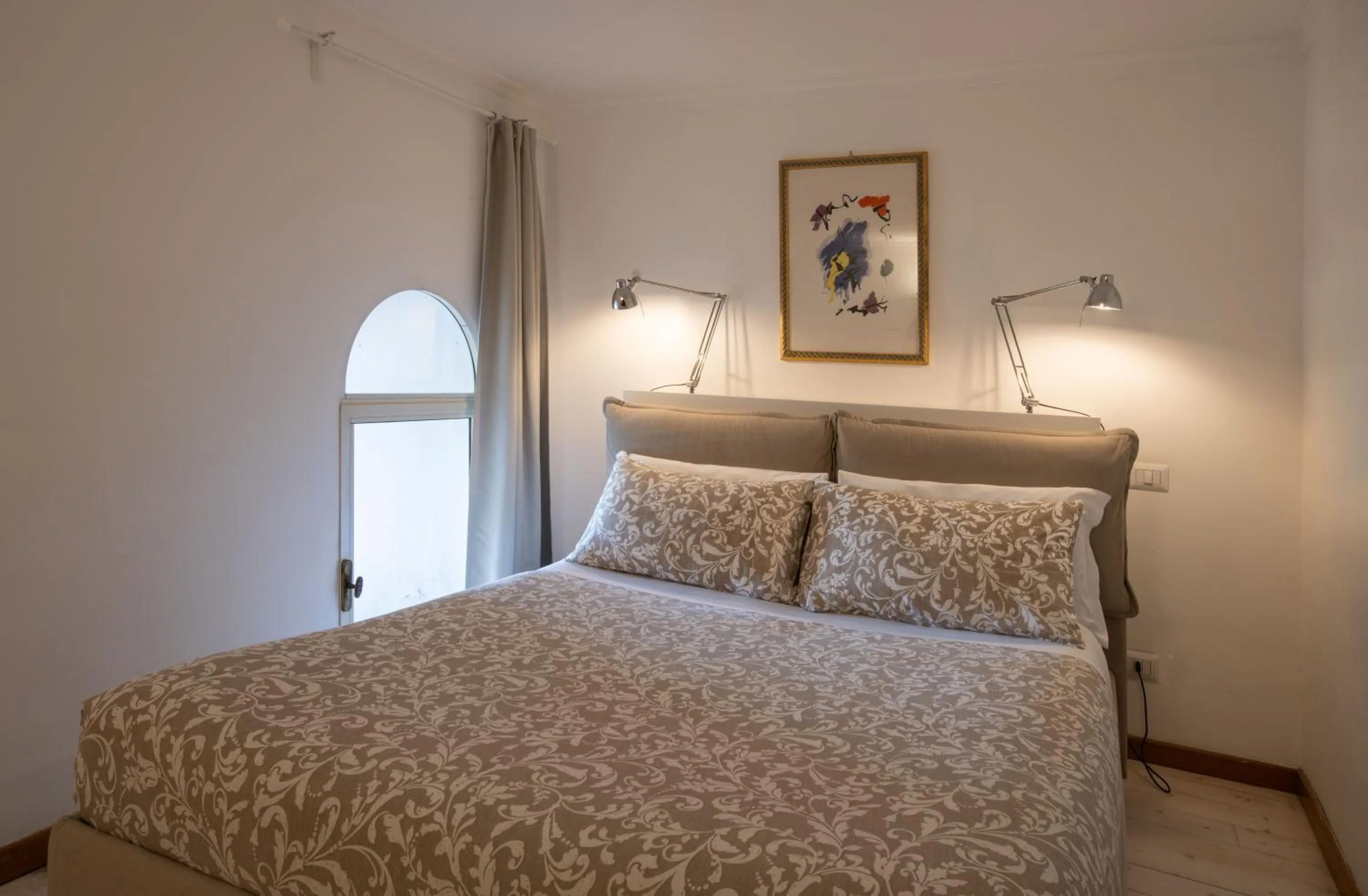 Bed in Castello del Duca