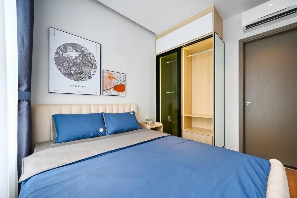 Bedroom, Bed in Căn hộ Westgate- 2N House