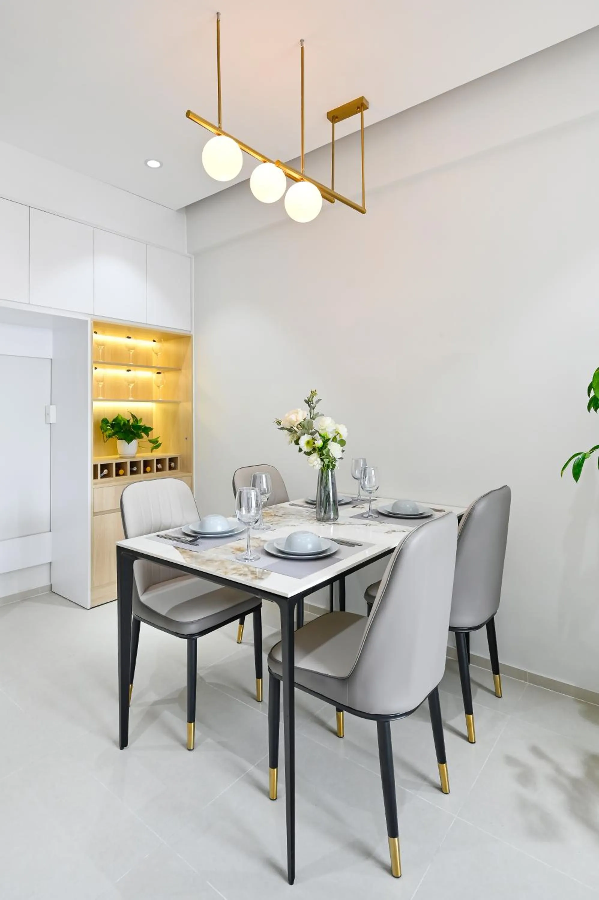 Dining area in Căn hộ Westgate- 2N House