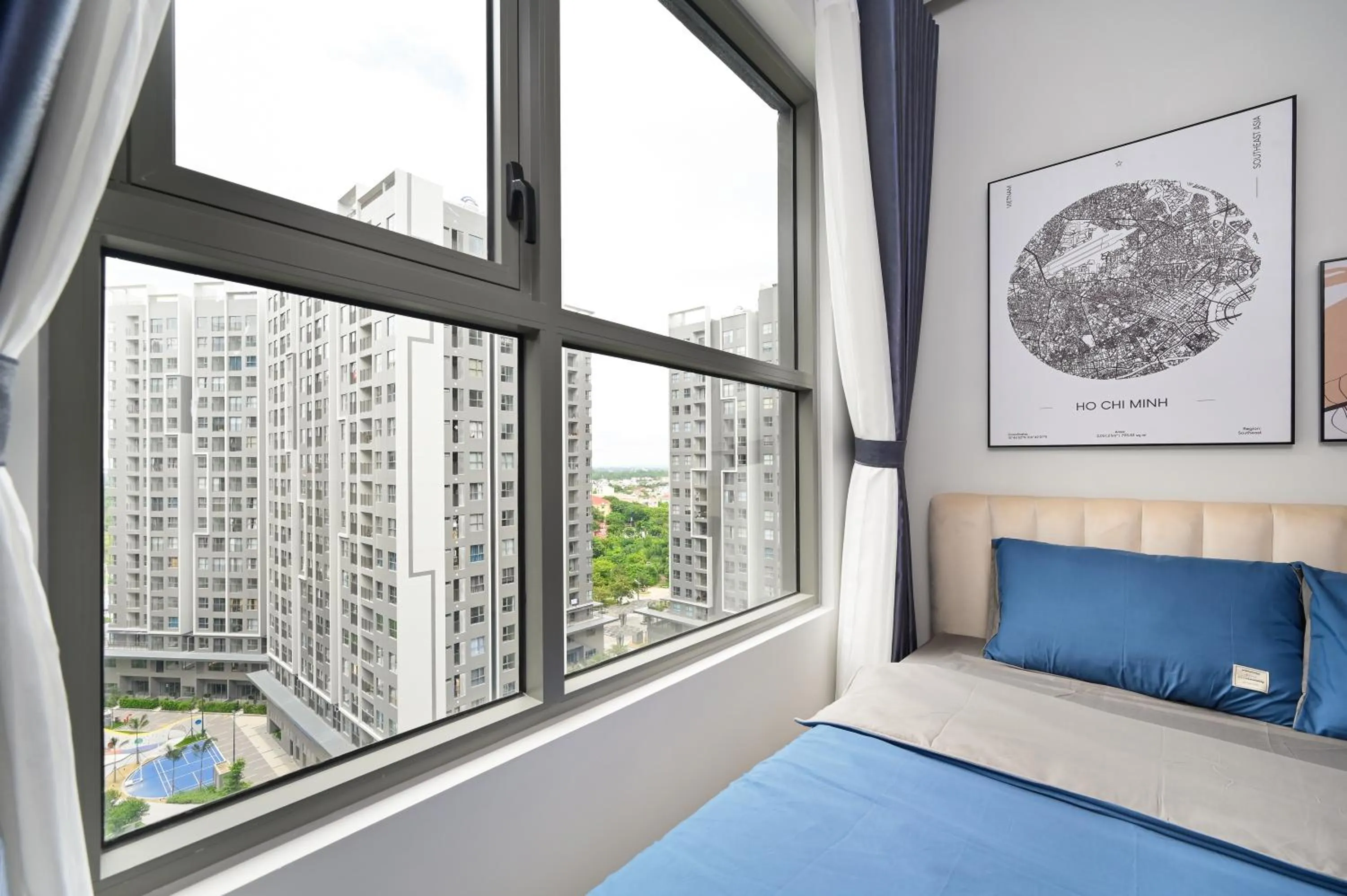 Bedroom, Bed in Căn hộ Westgate- 2N House