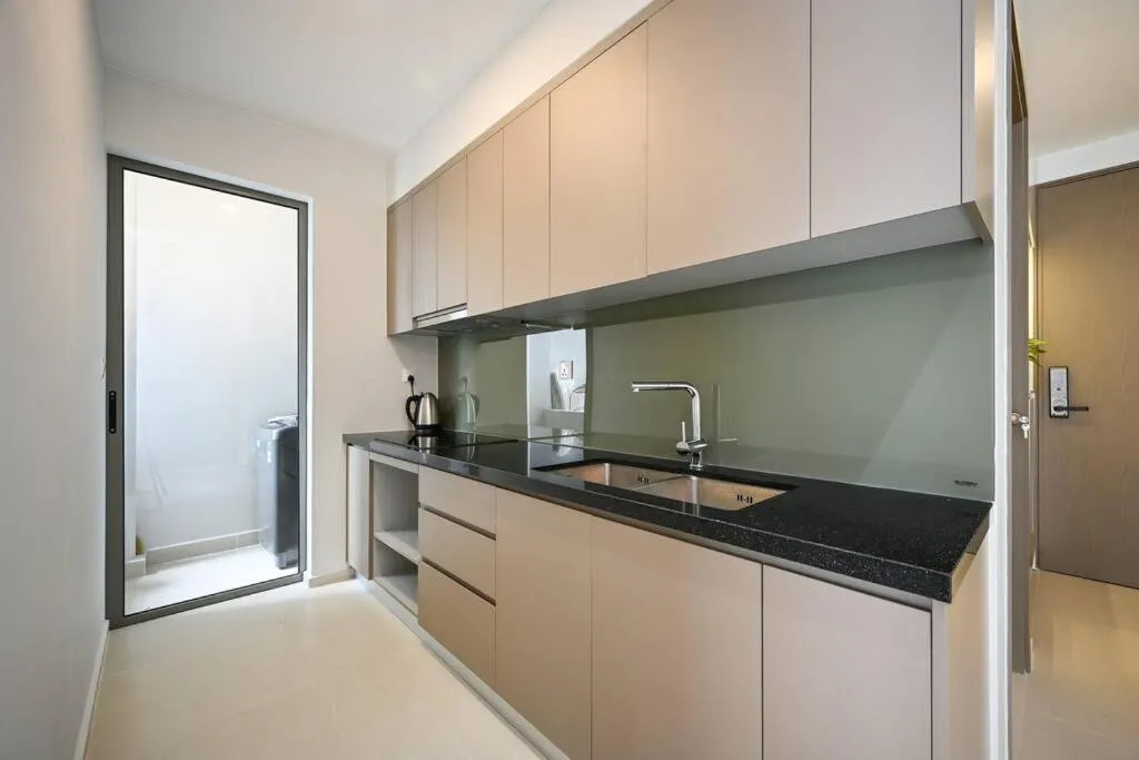 Kitchen or kitchenette in Căn hộ Westgate- 2N House