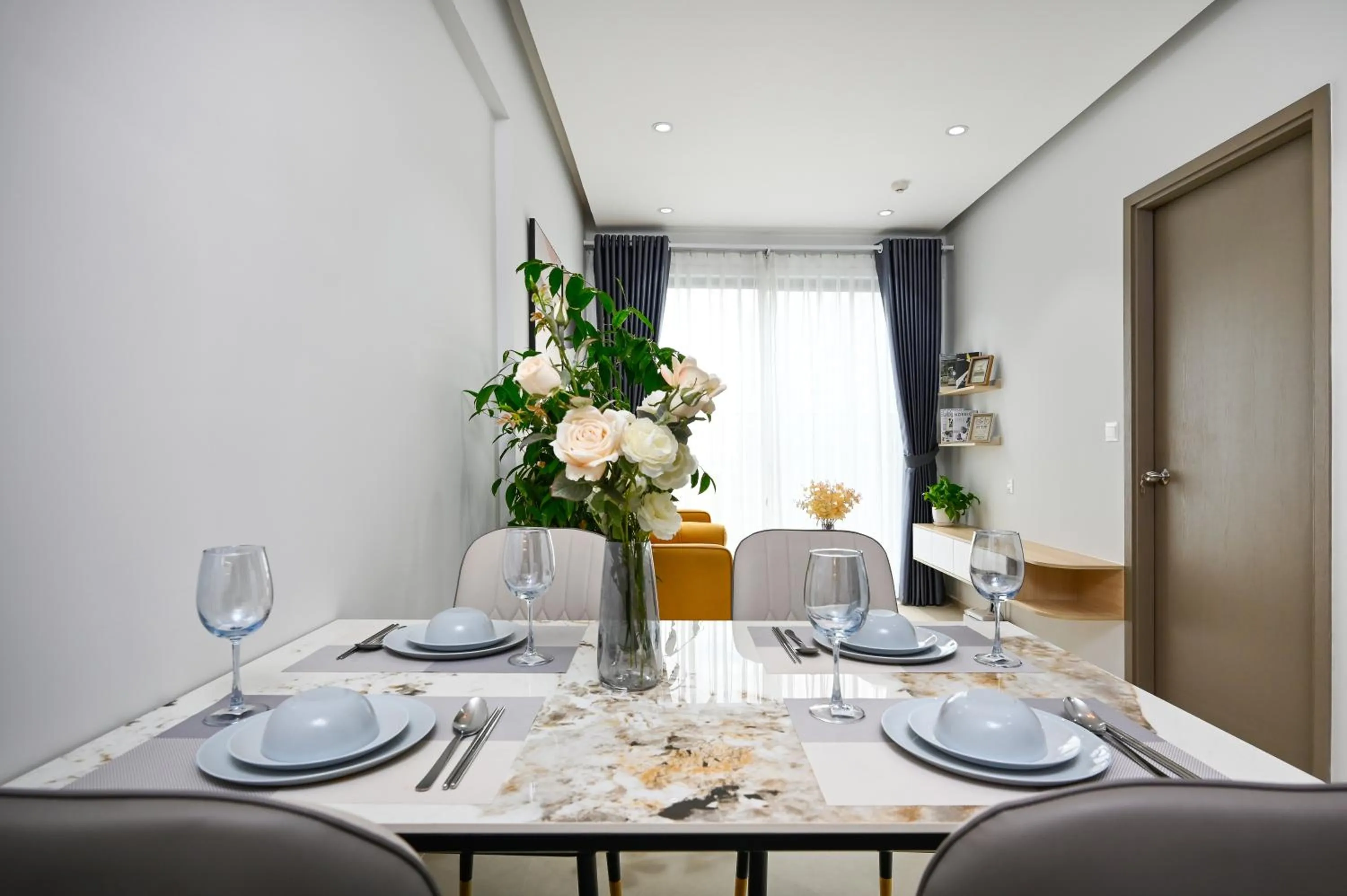 Dining area in Căn hộ Westgate- 2N House