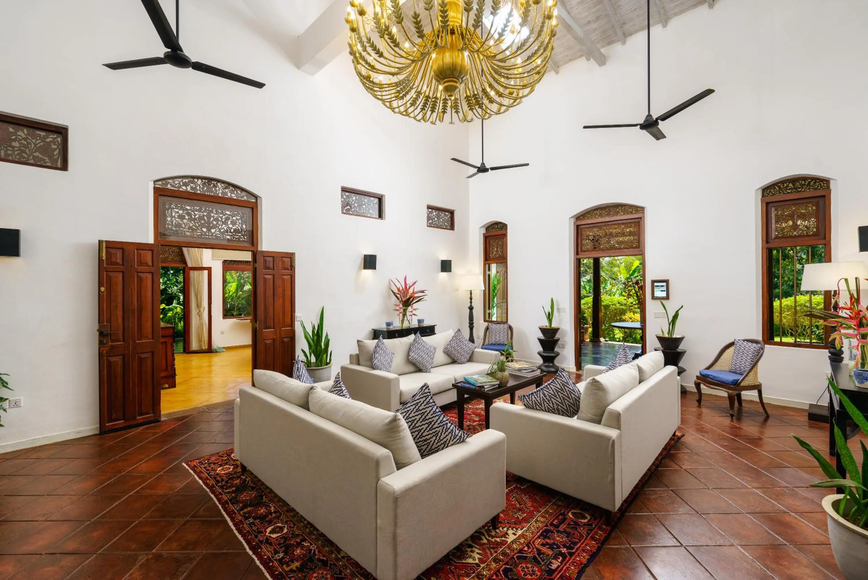 Living room in JH Villa