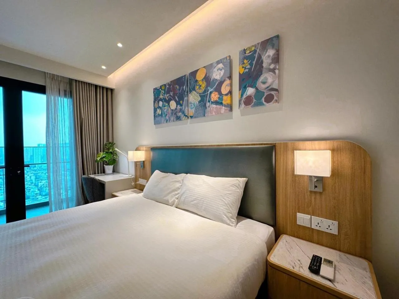 Bed in D1 Mension - Zenity Luxury Apartment - Saigon Centre