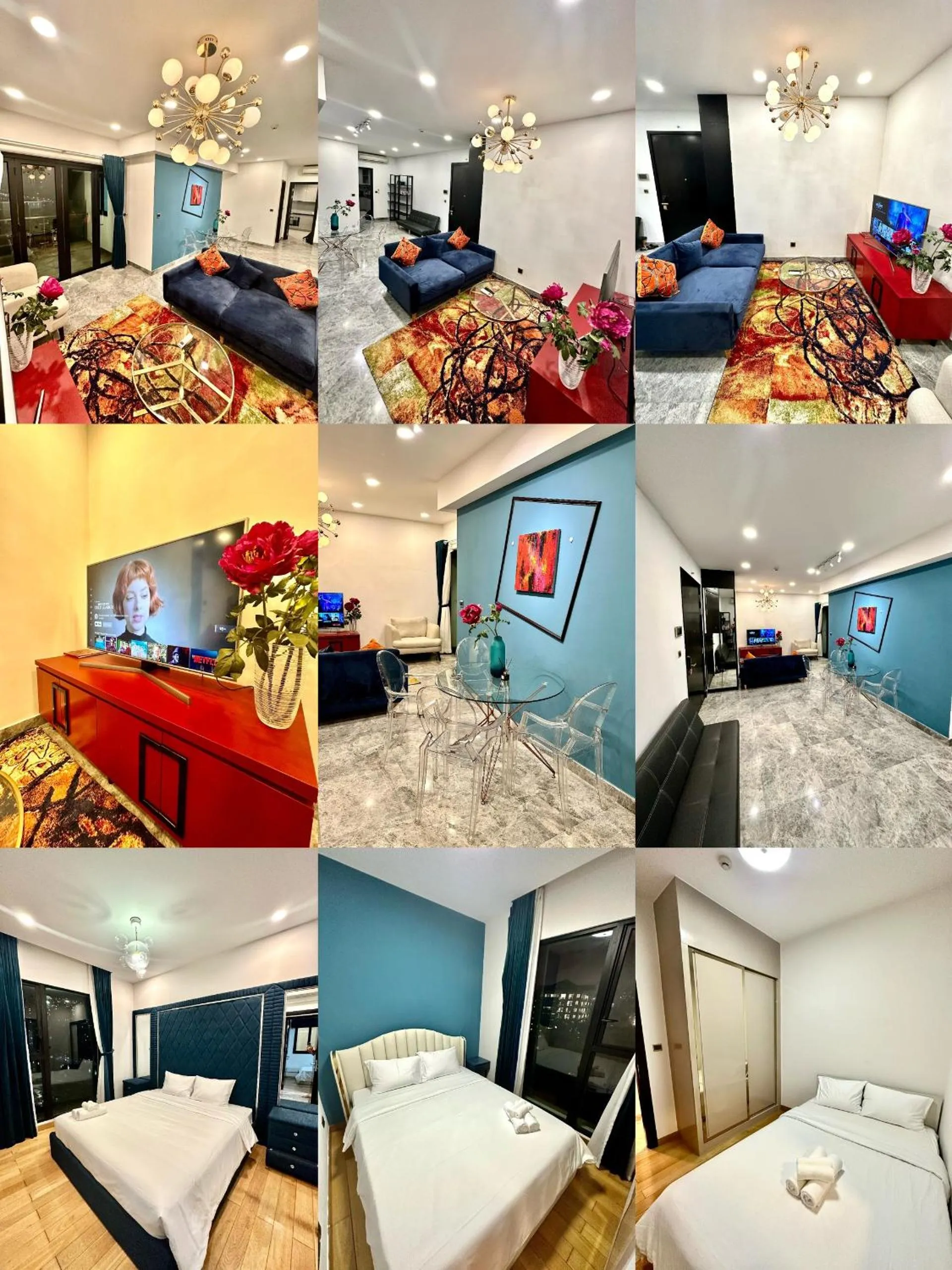 Bed in D1 Mension - Zenity Luxury Apartment - Saigon Centre