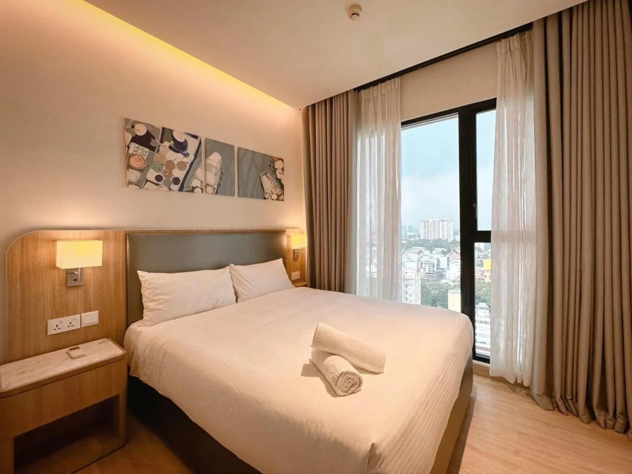 Bed in D1 Mension - Zenity Luxury Apartment - Saigon Centre