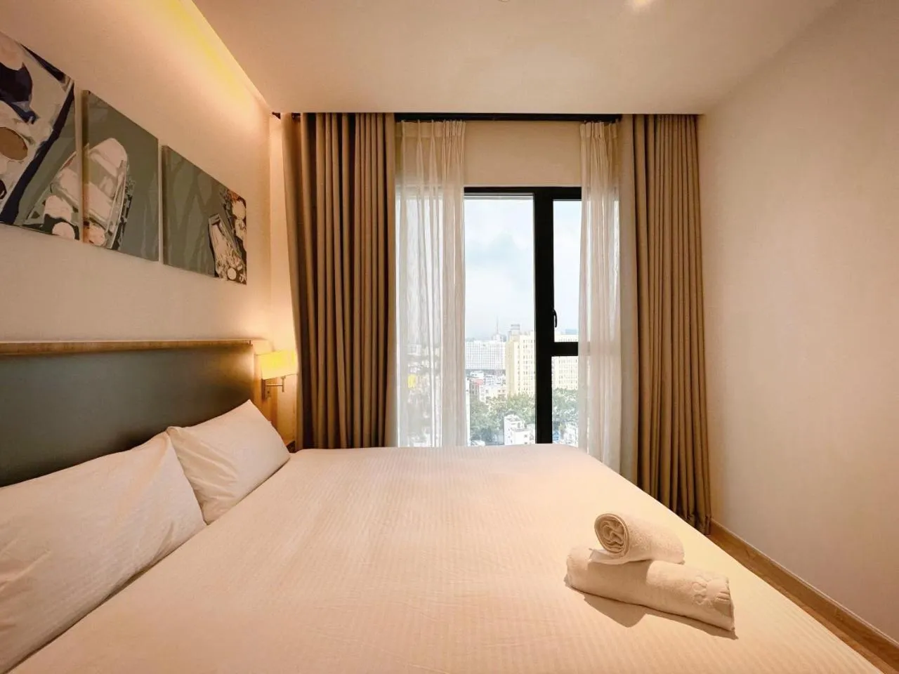Bed in D1 Mension - Zenity Luxury Apartment - Saigon Centre