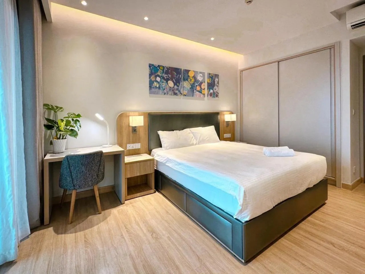 Bed in D1 Mension - Zenity Luxury Apartment - Saigon Centre