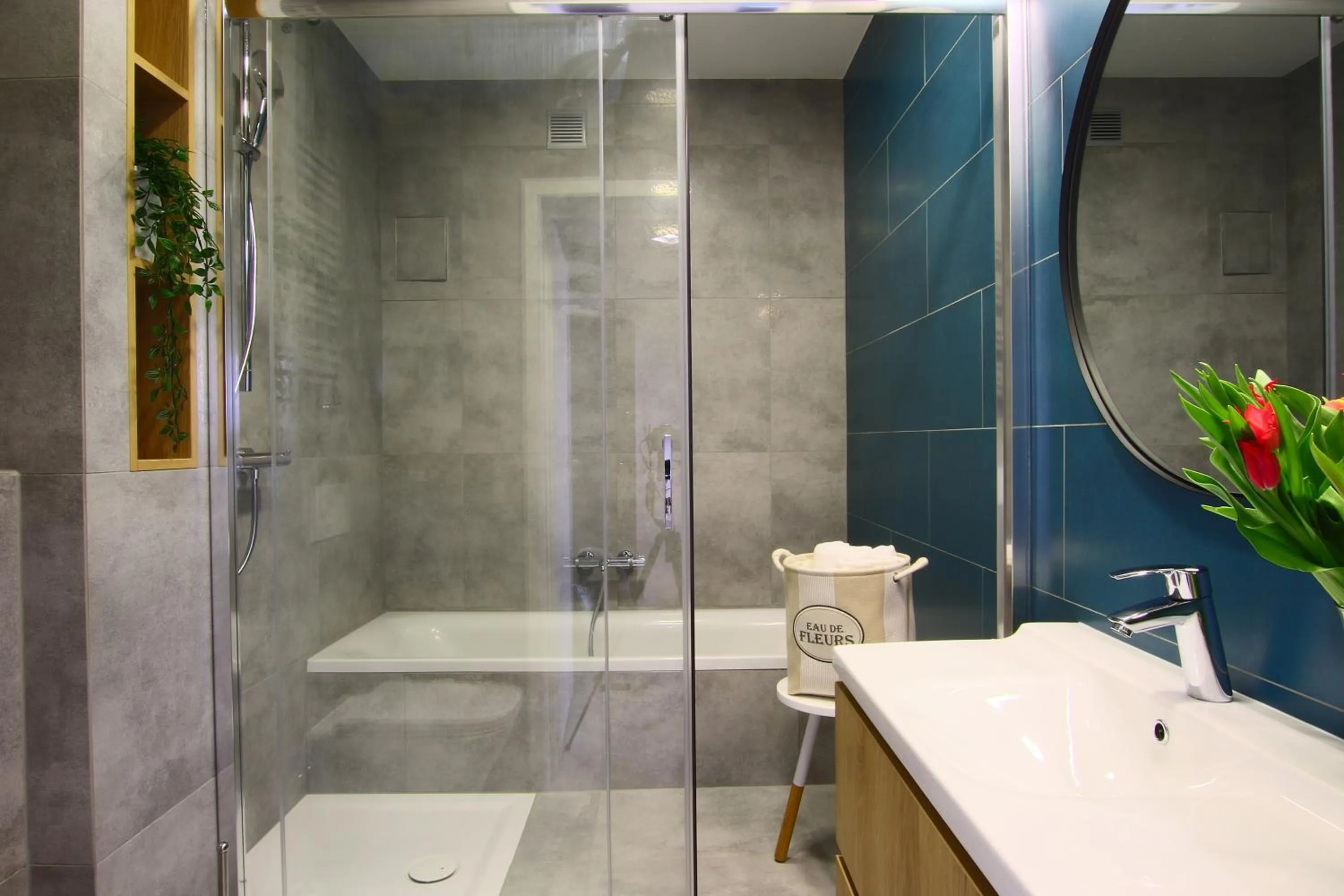 Bathroom in Apartamenty Bohaterów Kragujewca 6