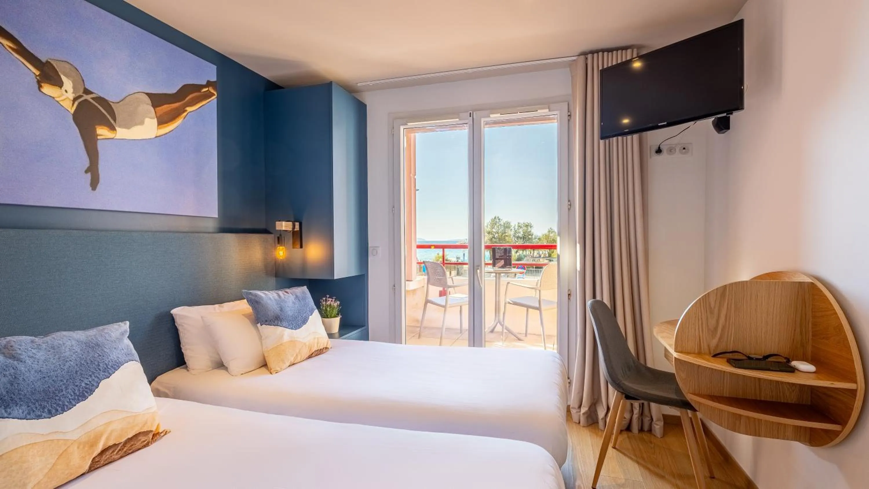 Bedroom, Bed in Résidence Kaliopé