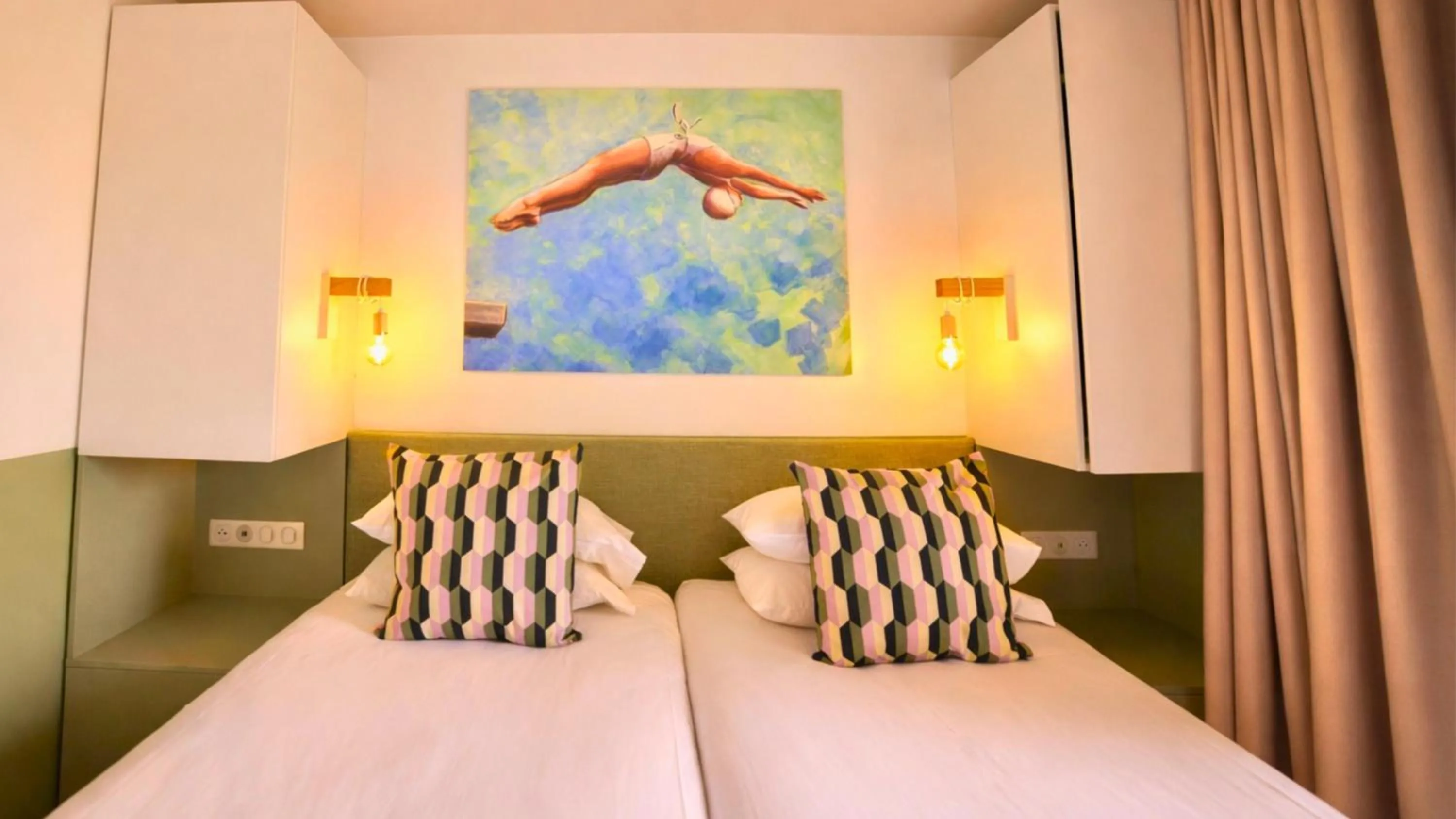 Bed in Résidence Kaliopé