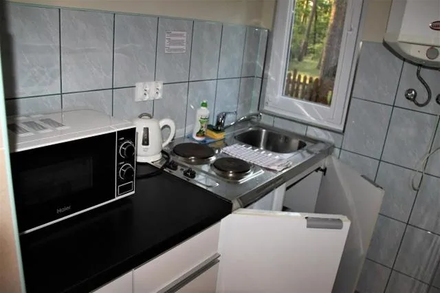 Kitchen or kitchenette in Hotel Zielony & OW Borowik & Pensjonat Manhattan - Centrum Rekreacji i Wypoczynku GASTROTUR