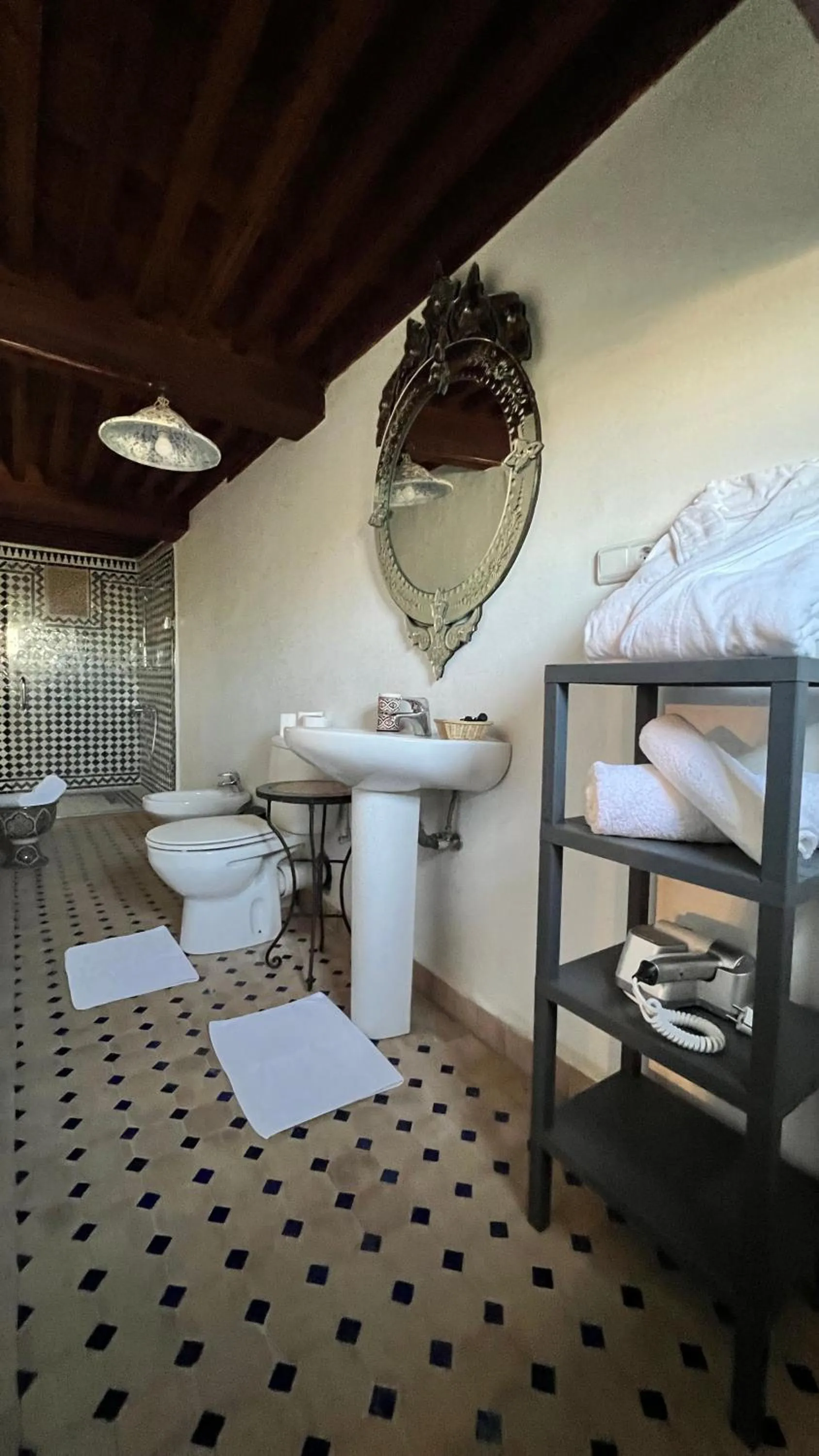 Bathroom in Riad Fes Palacete
