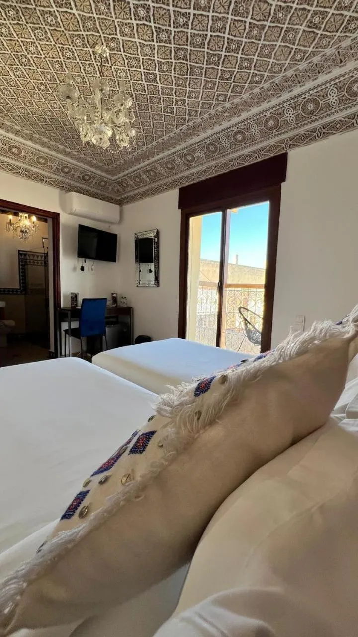 Restaurant/places to eat, Bed in Riad Fes Palacete