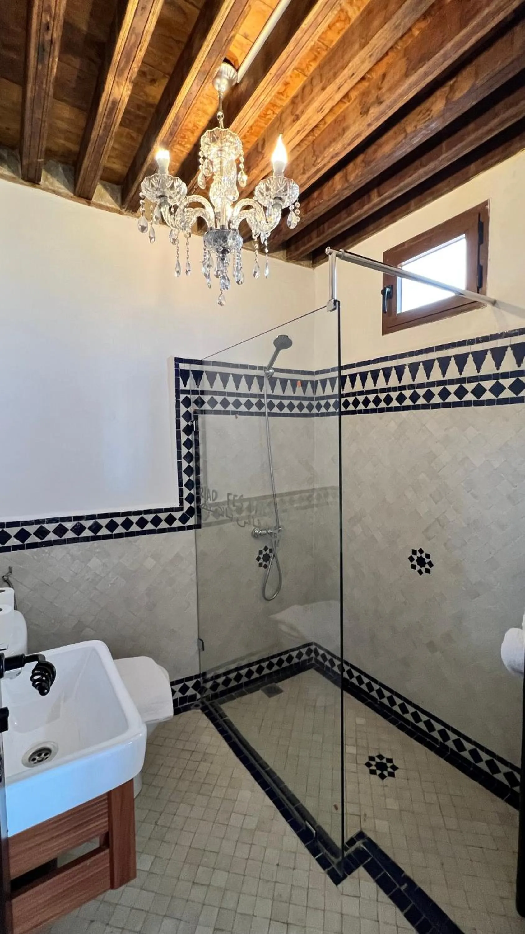 Bathroom in Riad Fes Palacete