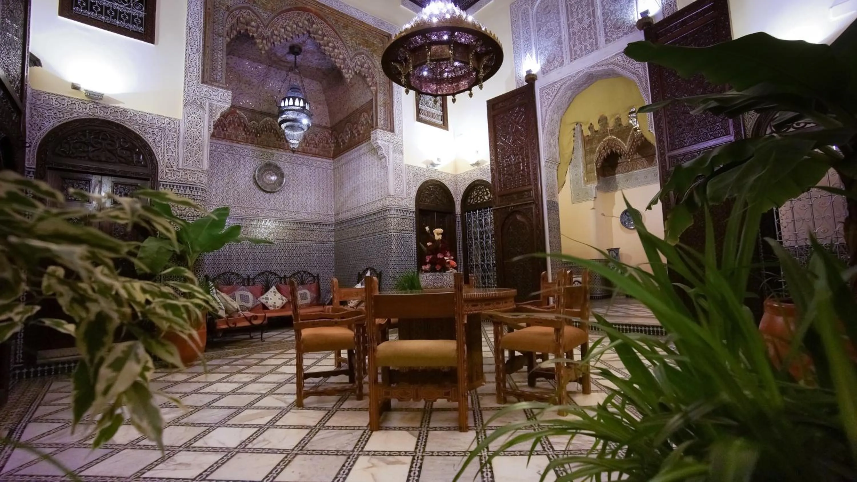 Lobby or reception in Riad Fes Palacete