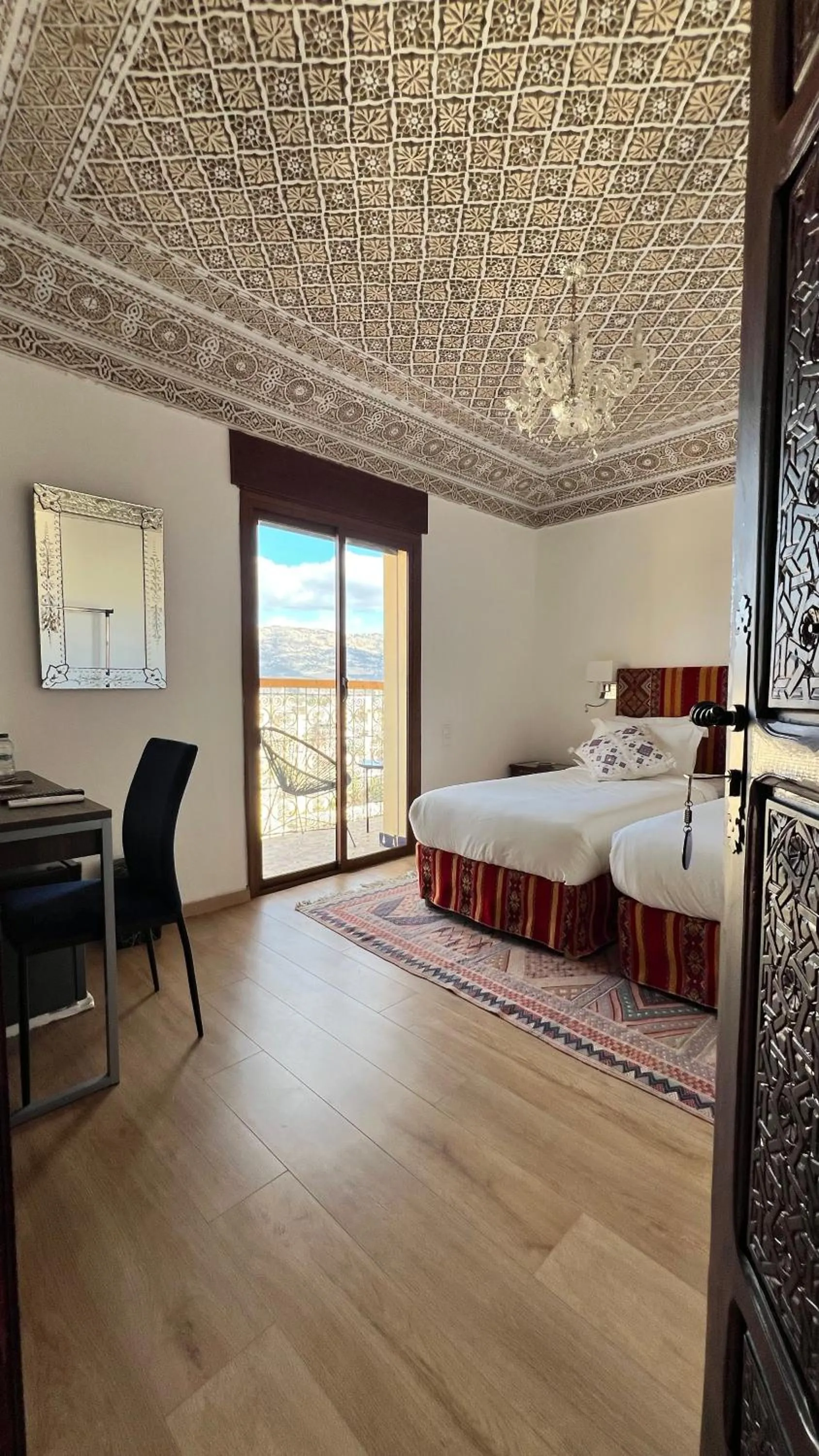 Bedroom, Bed in Riad Fes Palacete