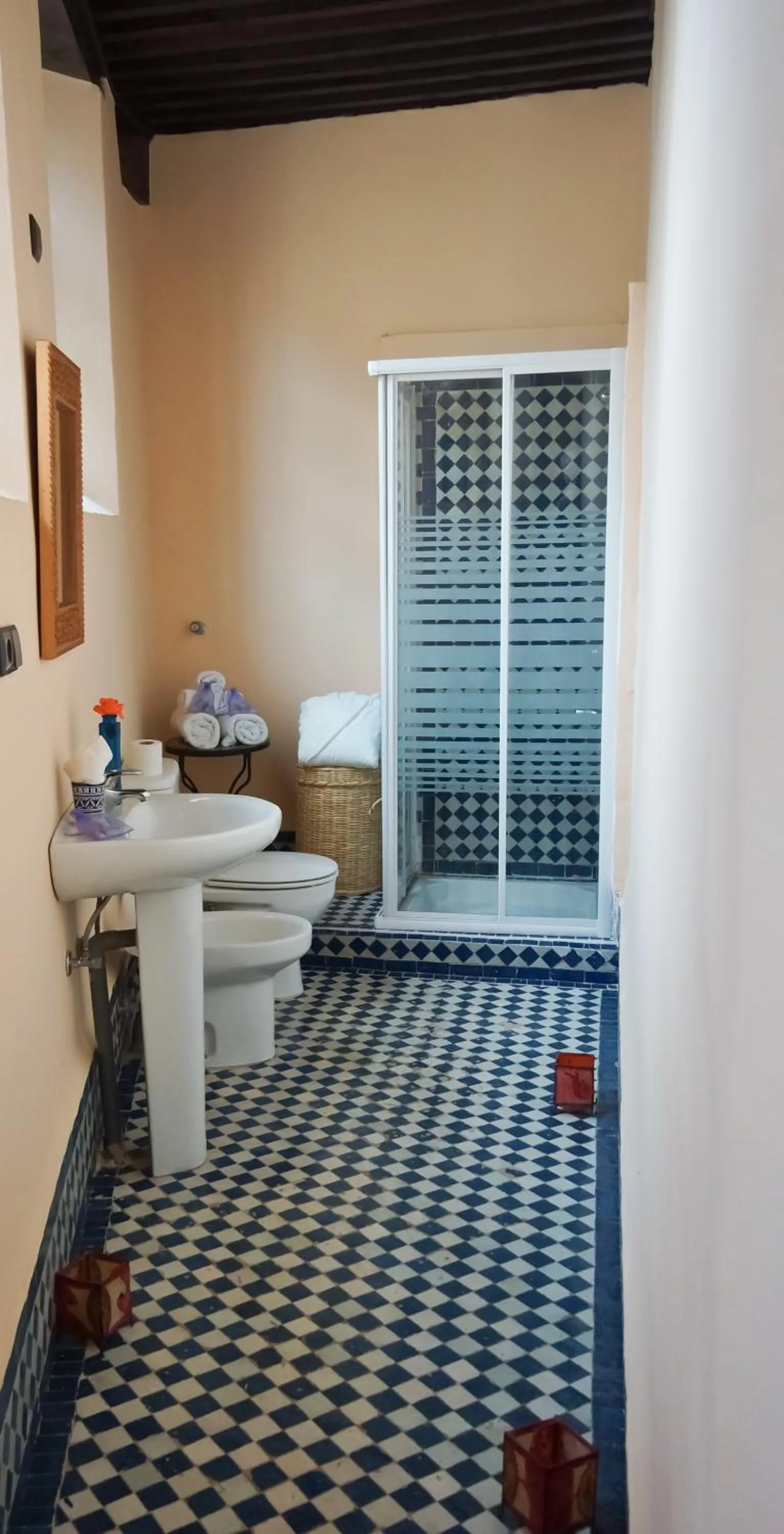 Bathroom in Riad Fes Palacete
