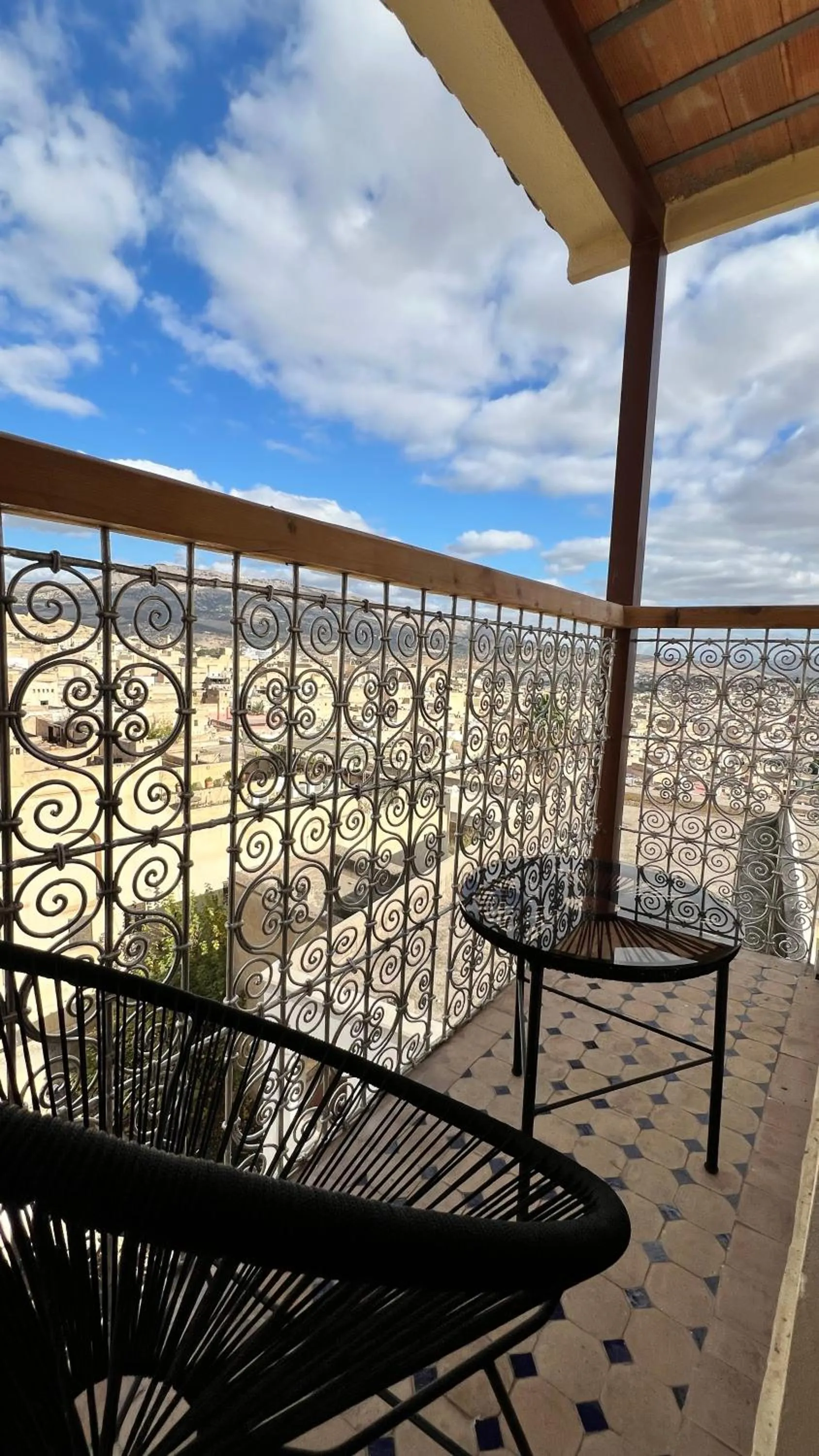 Natural landscape in Riad Fes Palacete