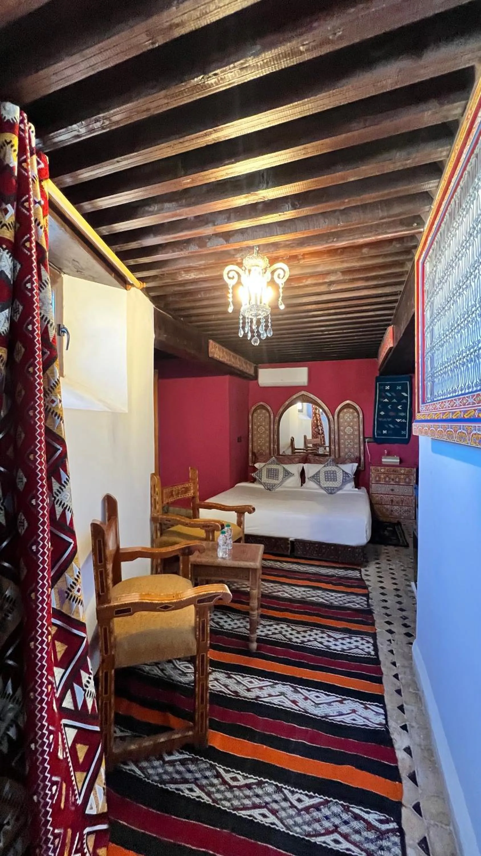 Photo of the whole room, Bed in Riad Fes Palacete