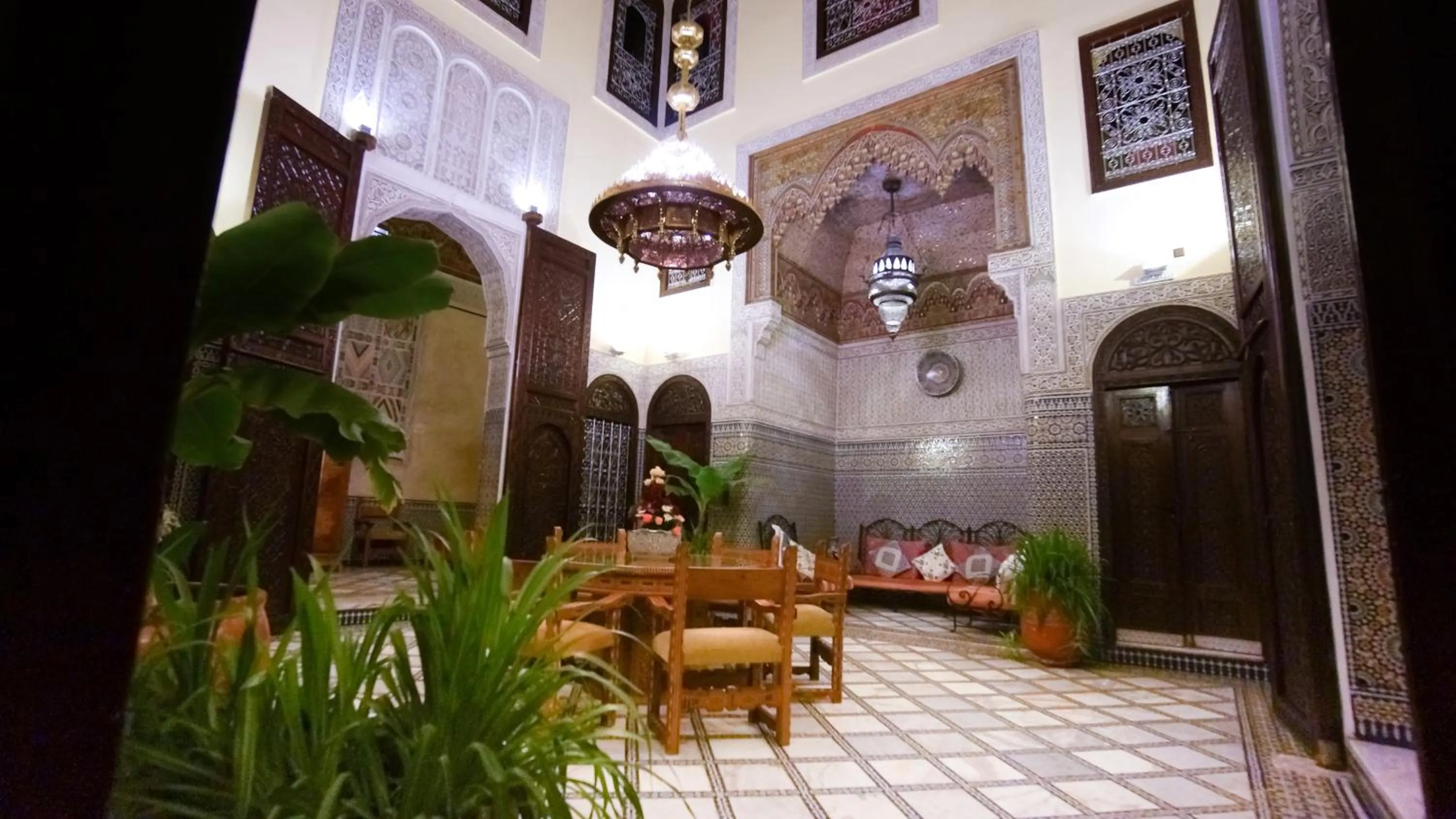Lobby or reception in Riad Fes Palacete