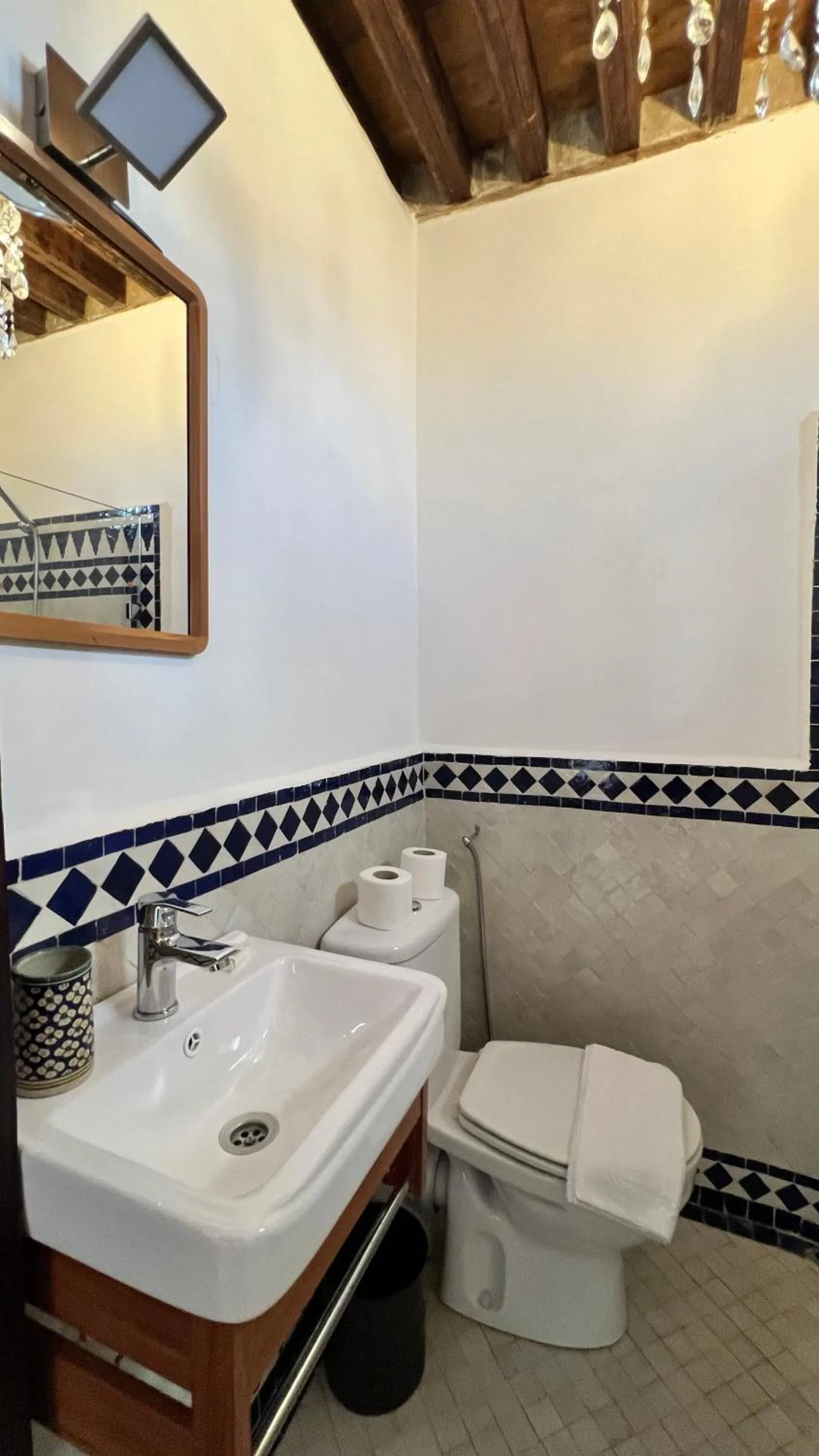 Bathroom in Riad Fes Palacete